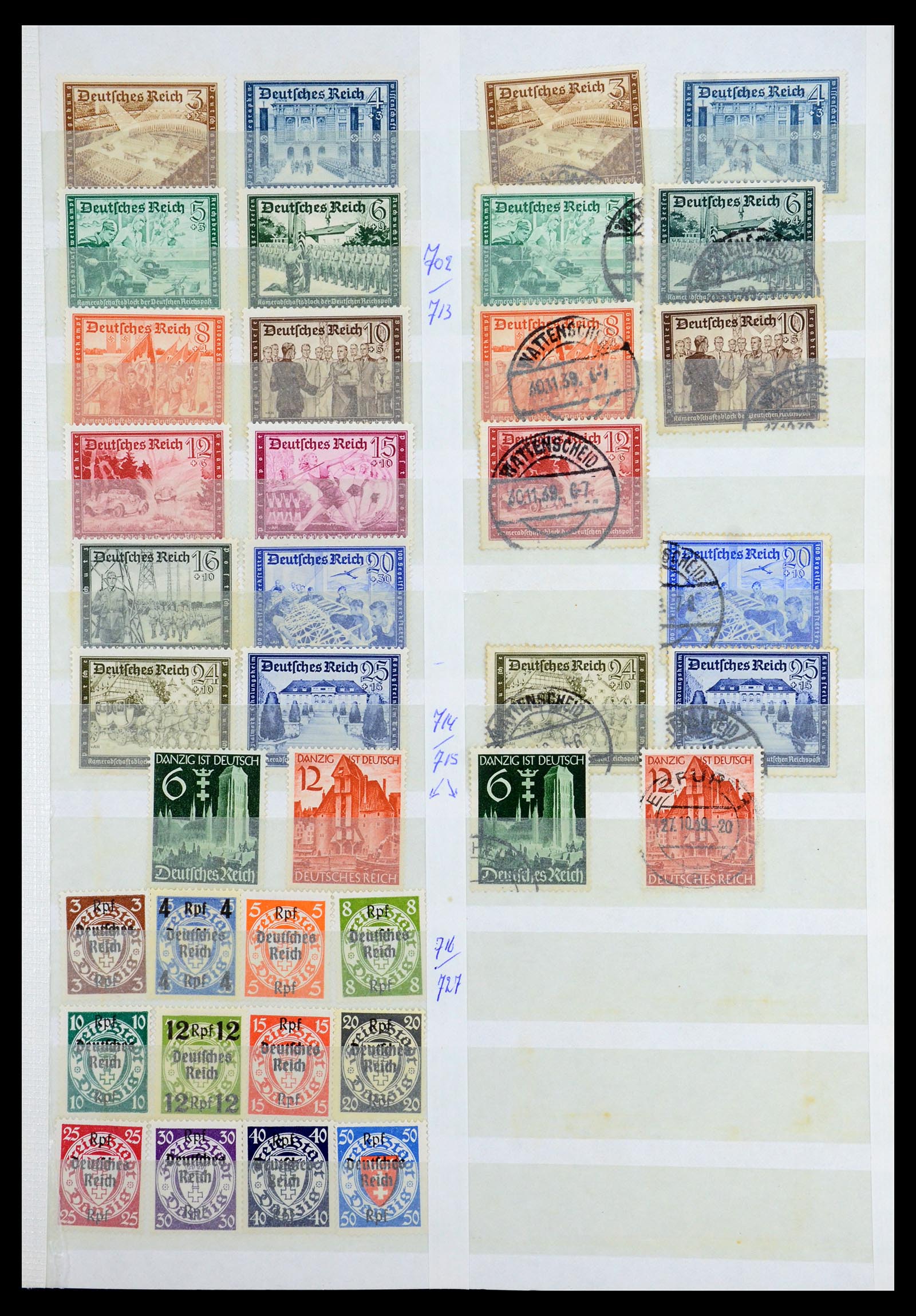 35775 047 - Postzegelverzameling 35775 Duitse Rijk 1872-1945.
