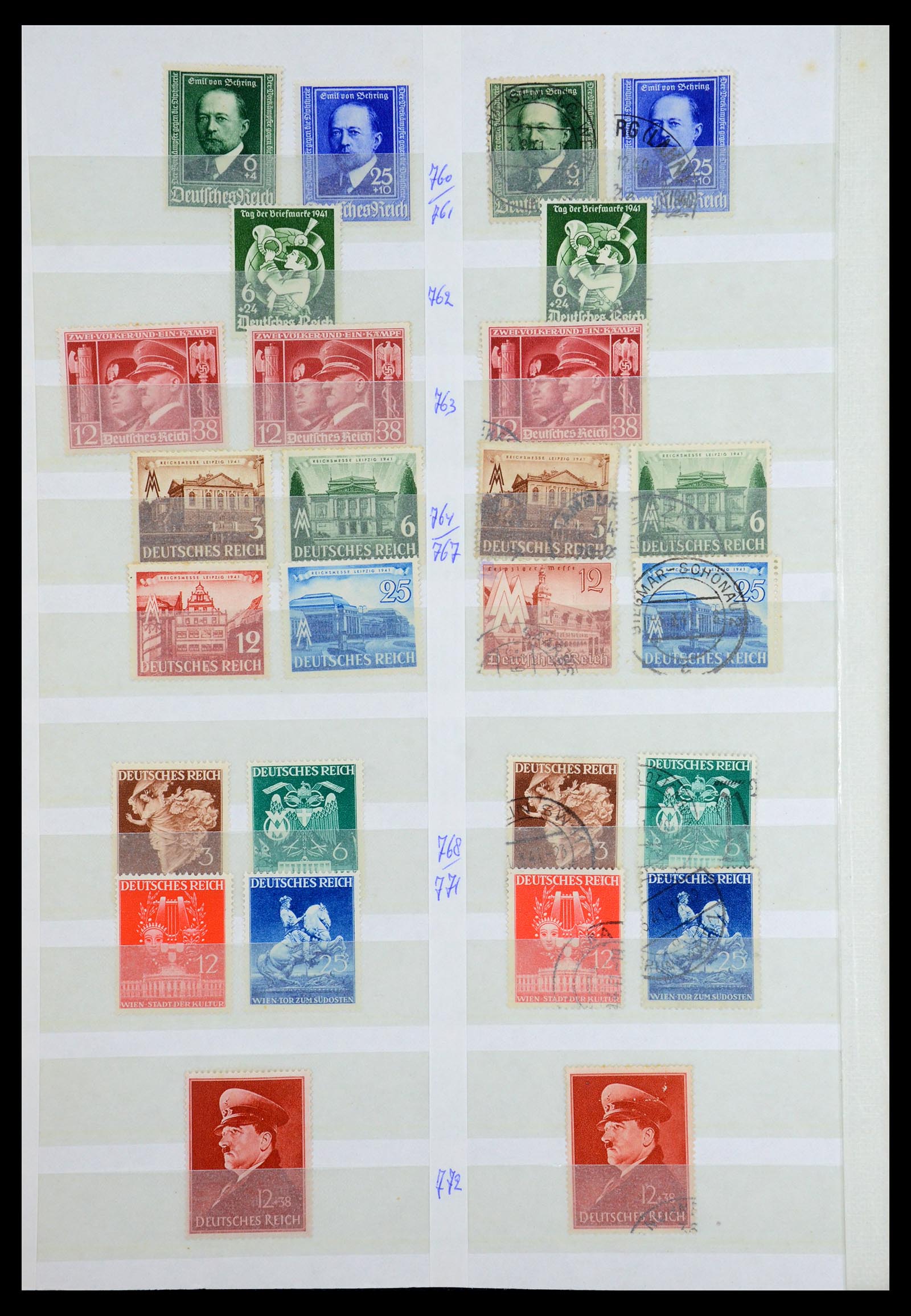 35775 050 - Postzegelverzameling 35775 Duitse Rijk 1872-1945.