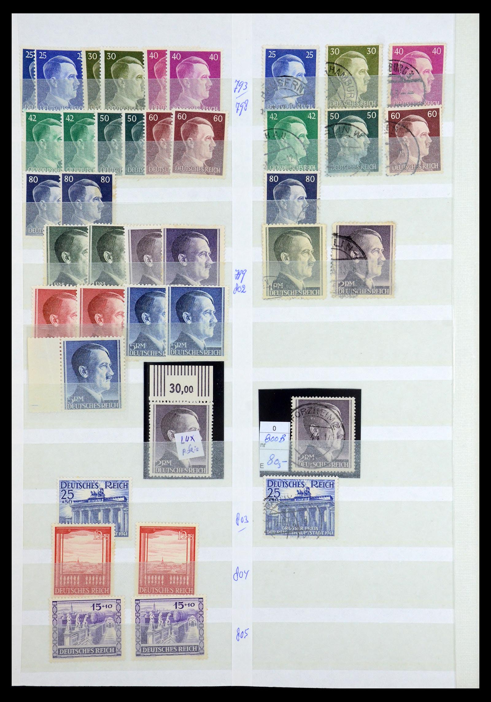 35775 052 - Postzegelverzameling 35775 Duitse Rijk 1872-1945.
