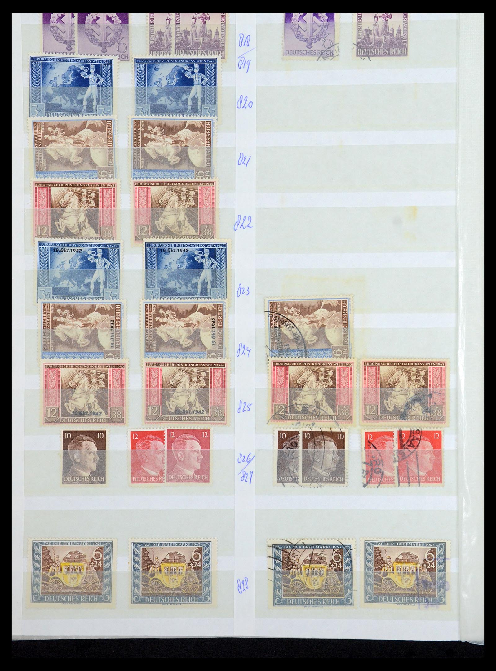35775 054 - Postzegelverzameling 35775 Duitse Rijk 1872-1945.