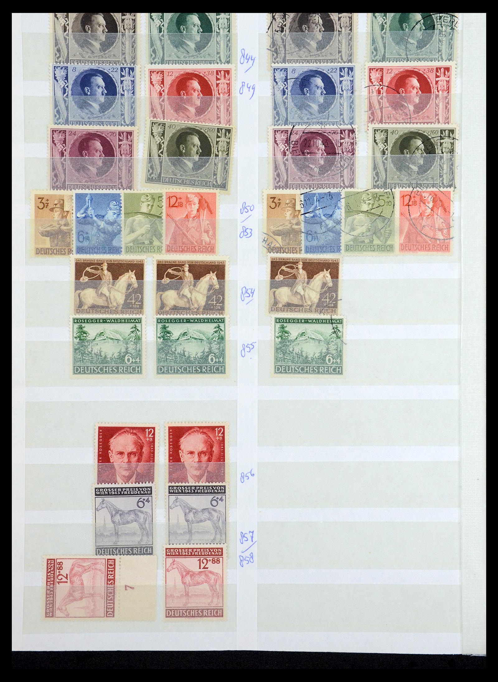 35775 056 - Postzegelverzameling 35775 Duitse Rijk 1872-1945.