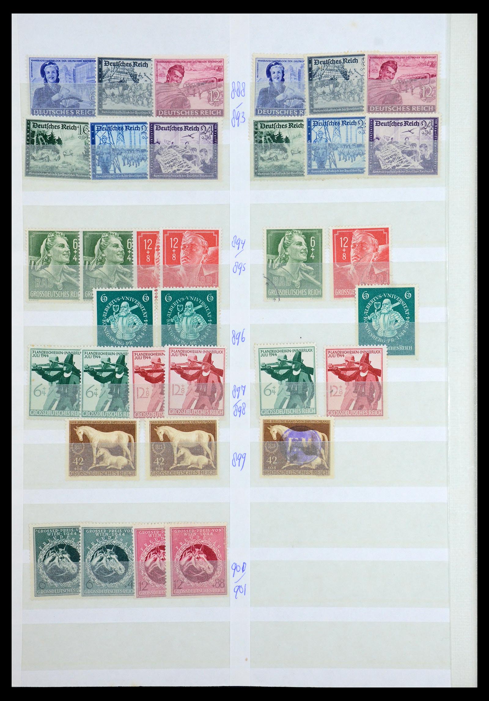 35775 060 - Postzegelverzameling 35775 Duitse Rijk 1872-1945.