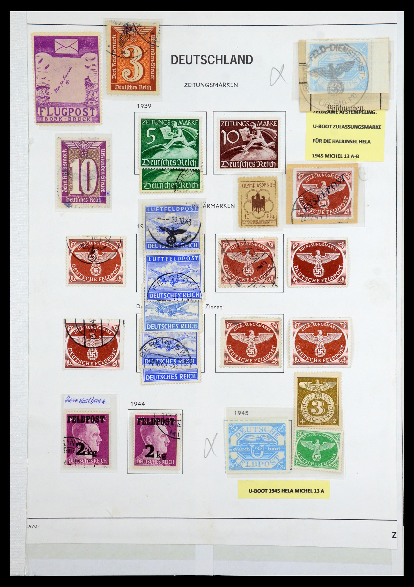 35775 066 - Postzegelverzameling 35775 Duitse Rijk 1872-1945.