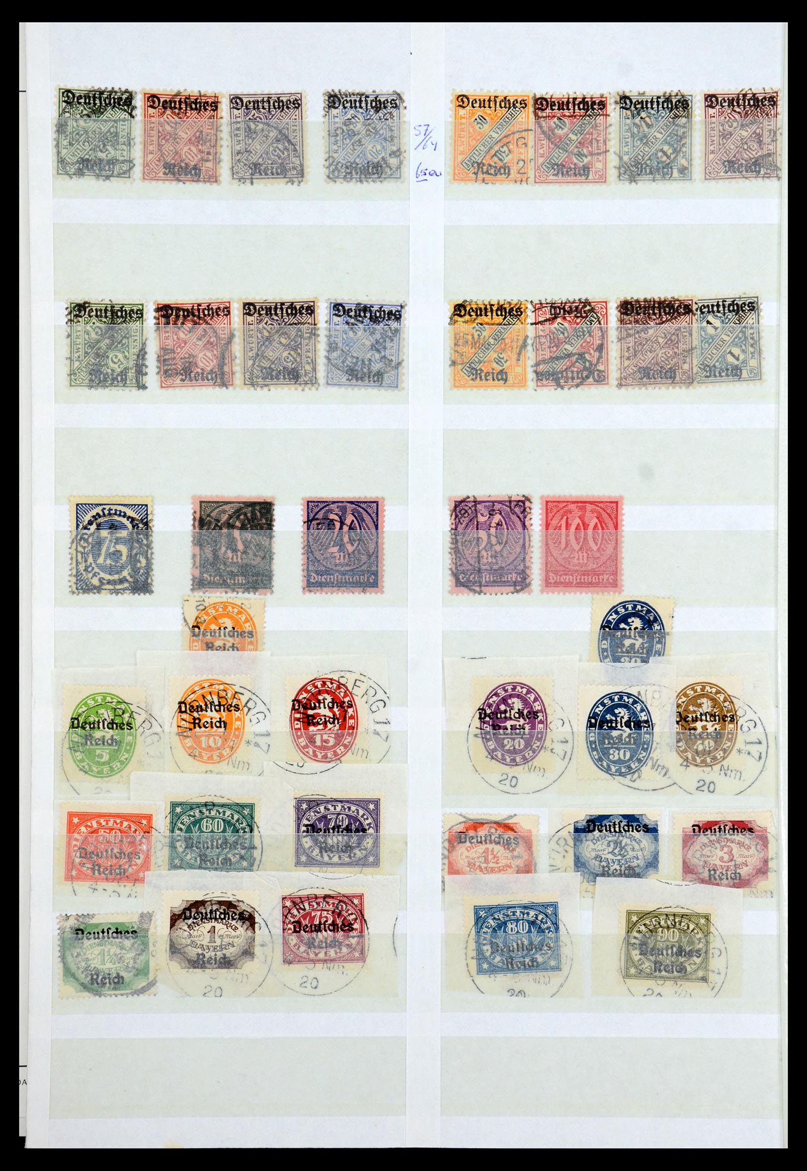 35775 075 - Postzegelverzameling 35775 Duitse Rijk 1872-1945.