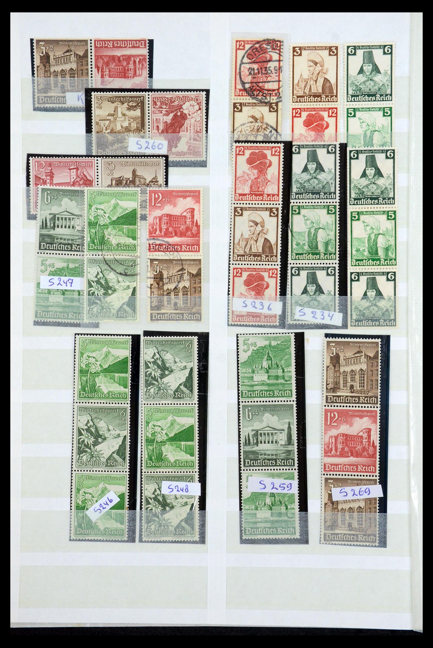 35775 077 - Postzegelverzameling 35775 Duitse Rijk 1872-1945.