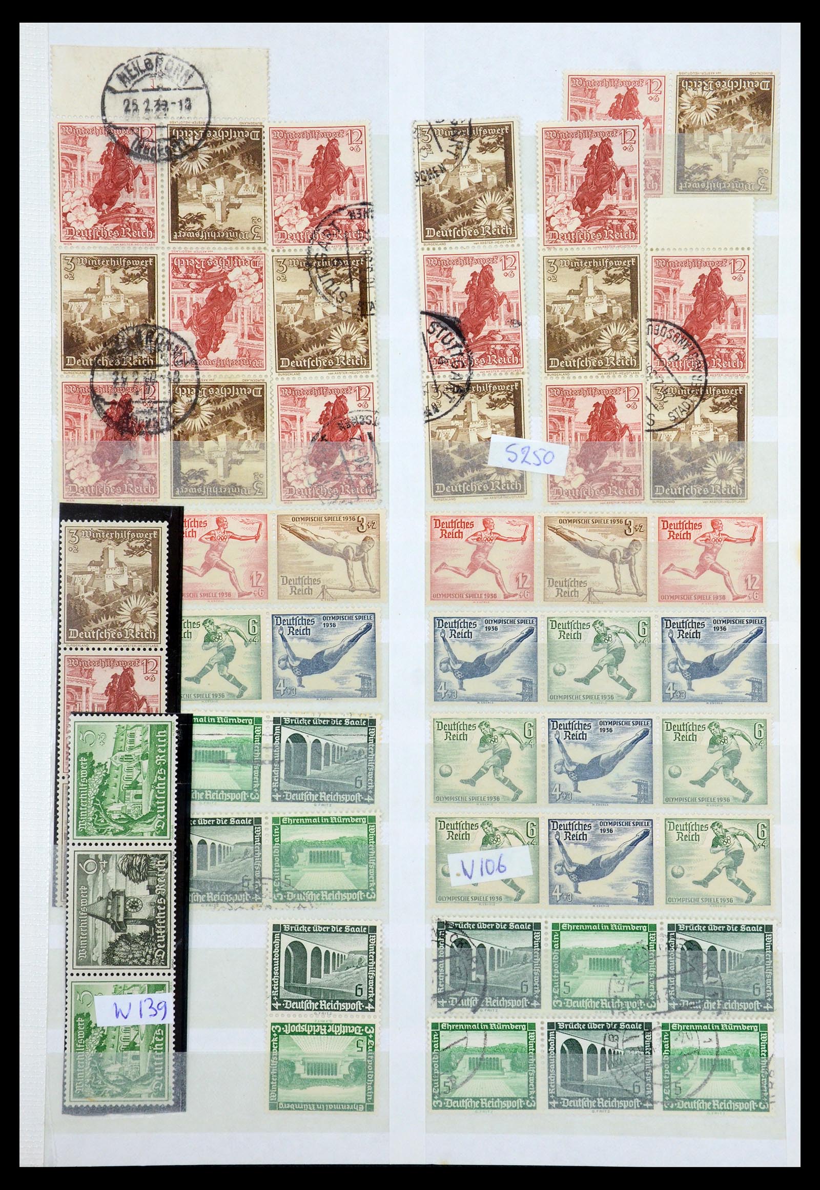 35775 078 - Postzegelverzameling 35775 Duitse Rijk 1872-1945.