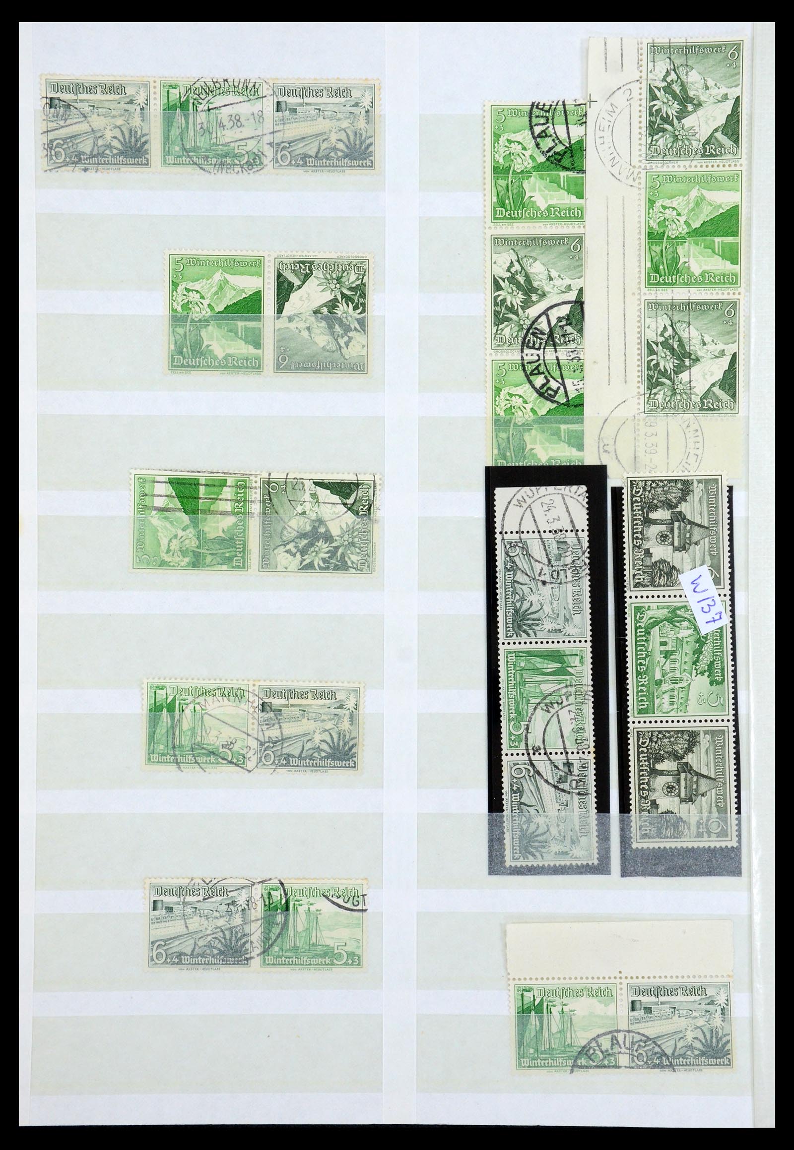 35775 079 - Postzegelverzameling 35775 Duitse Rijk 1872-1945.