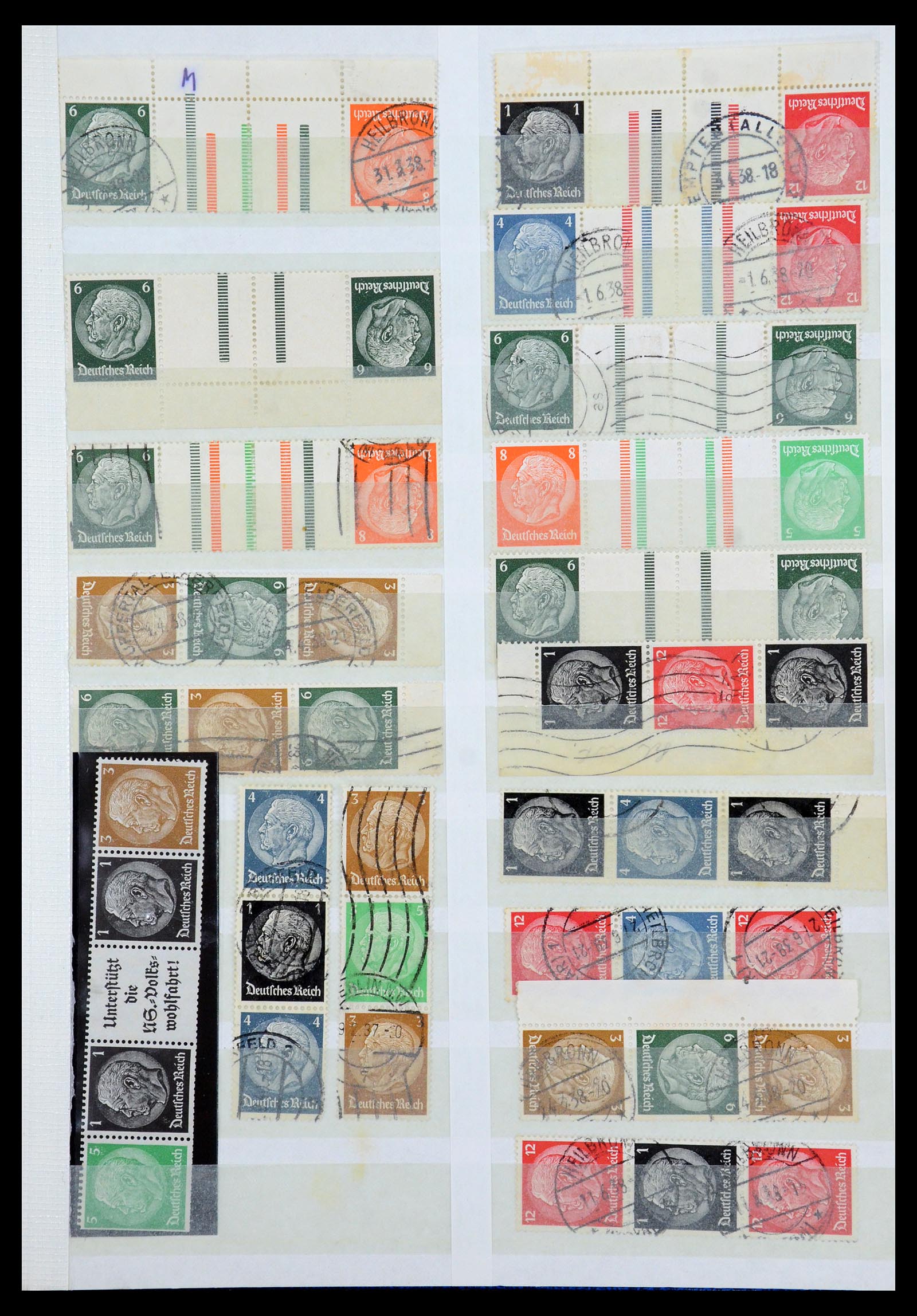 35775 082 - Postzegelverzameling 35775 Duitse Rijk 1872-1945.