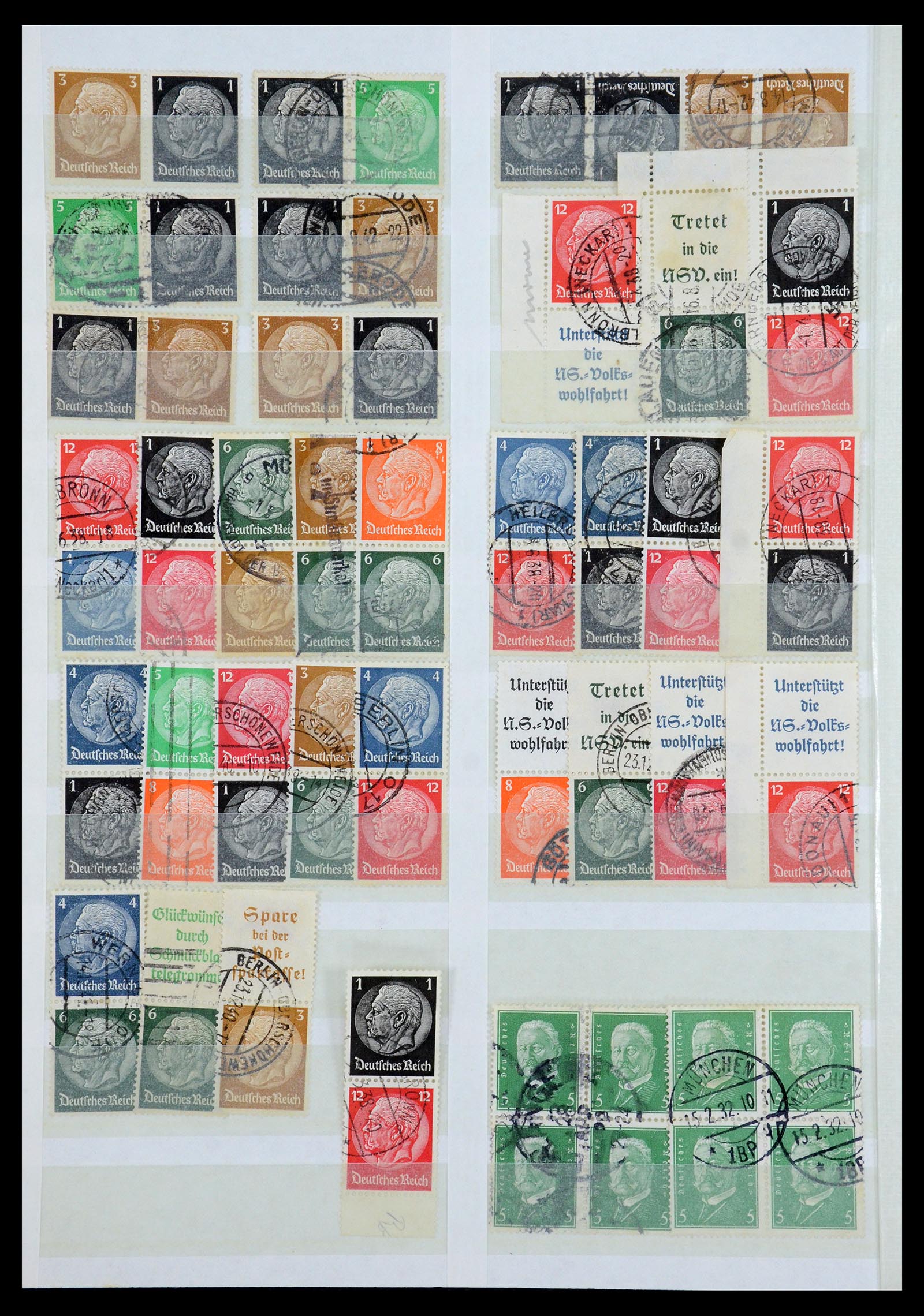 35775 083 - Postzegelverzameling 35775 Duitse Rijk 1872-1945.