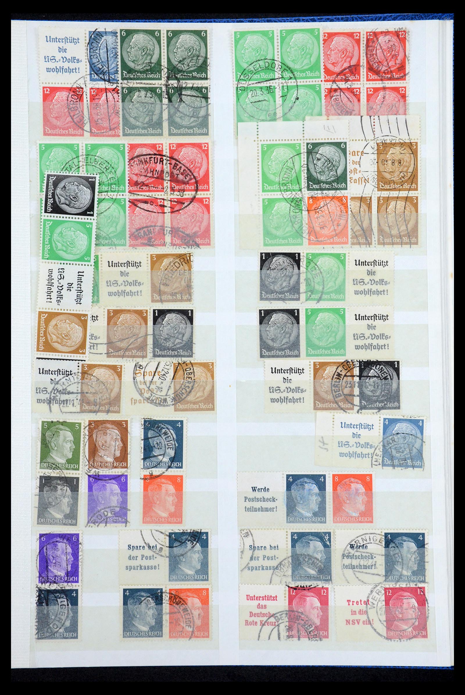 35775 084 - Postzegelverzameling 35775 Duitse Rijk 1872-1945.