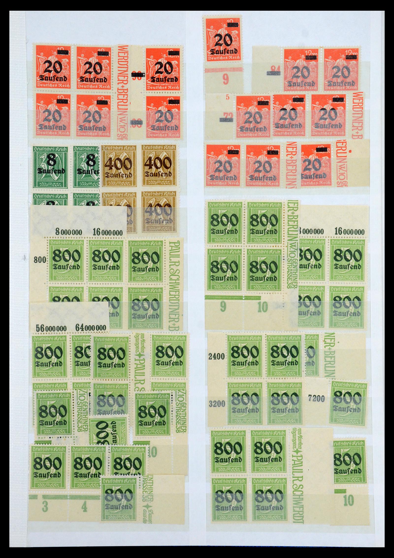 35775 086 - Postzegelverzameling 35775 Duitse Rijk 1872-1945.