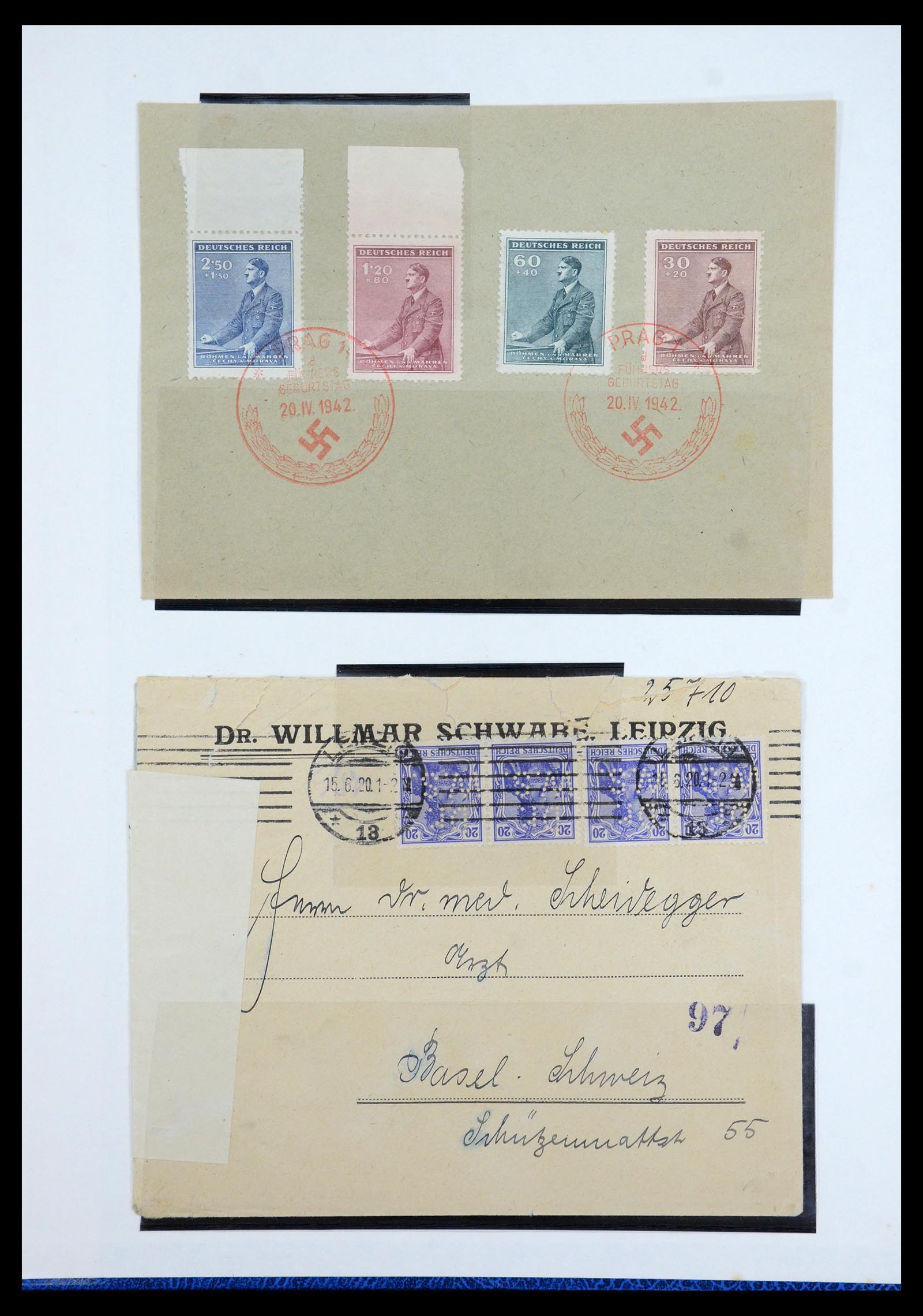 35775 092 - Postzegelverzameling 35775 Duitse Rijk 1872-1945.