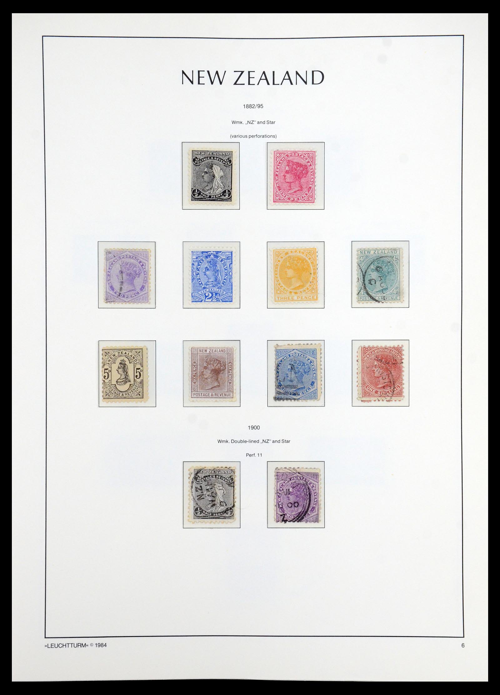 35776 005 - Postzegelverzameling 35776 Nieuw Zeeland 1858-1994.