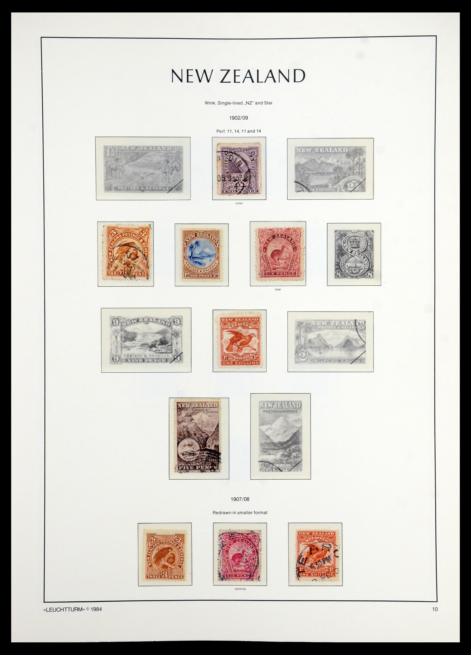 35776 009 - Postzegelverzameling 35776 Nieuw Zeeland 1858-1994.