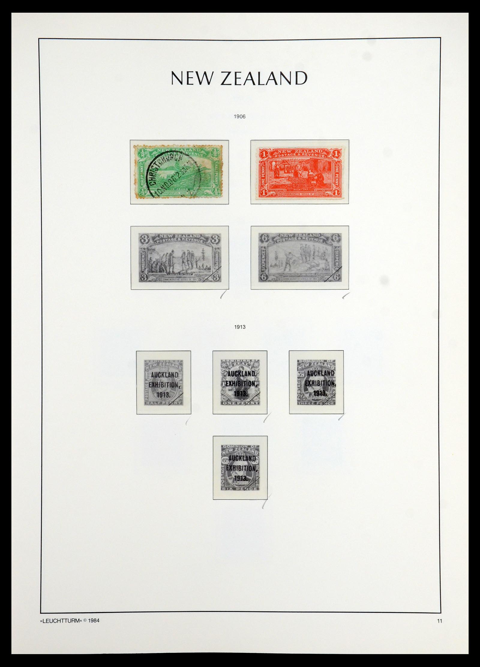 35776 010 - Postzegelverzameling 35776 Nieuw Zeeland 1858-1994.