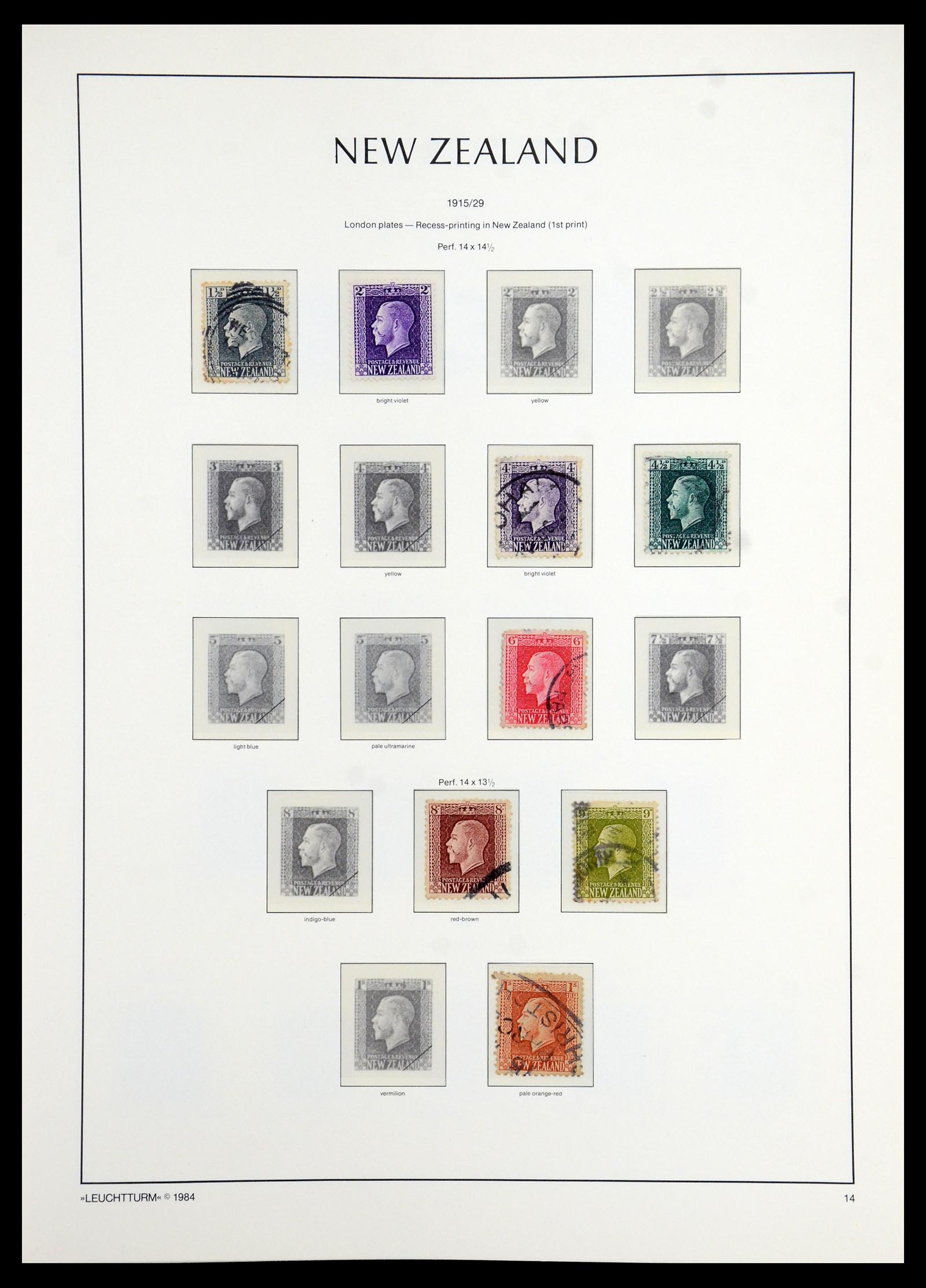 35776 013 - Postzegelverzameling 35776 Nieuw Zeeland 1858-1994.