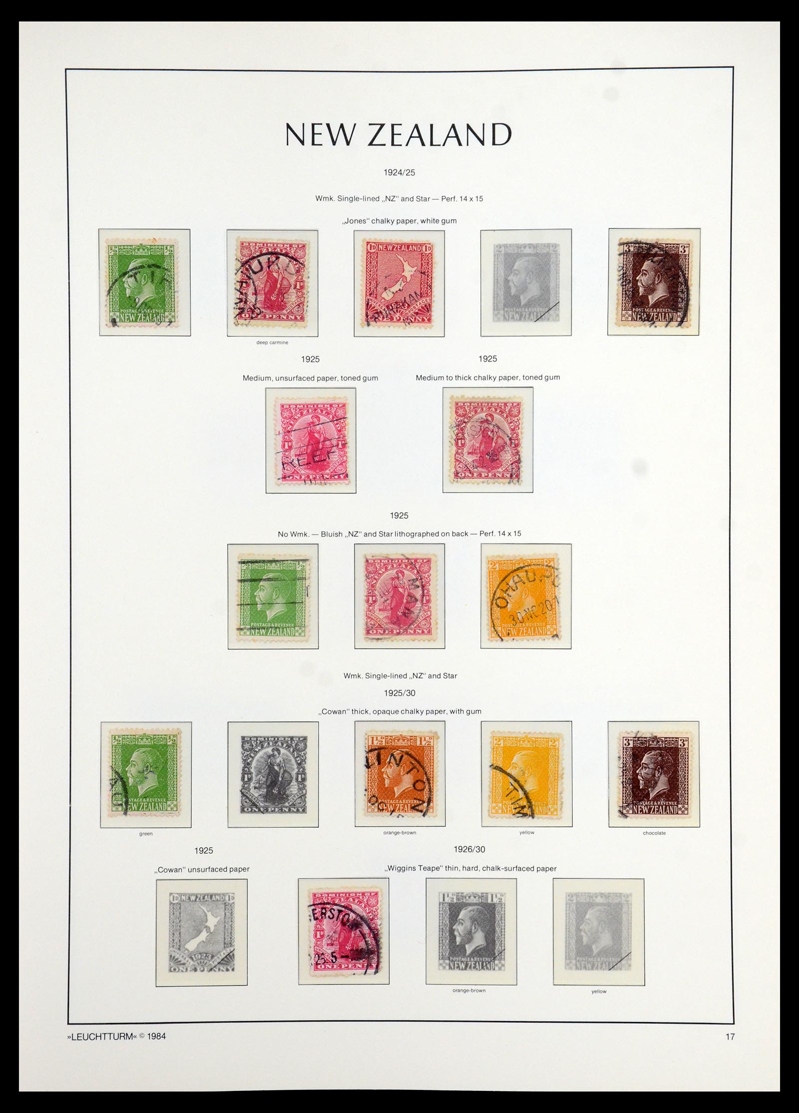 35776 016 - Stamp Collection 35776 New Zealand 1858-1994.
