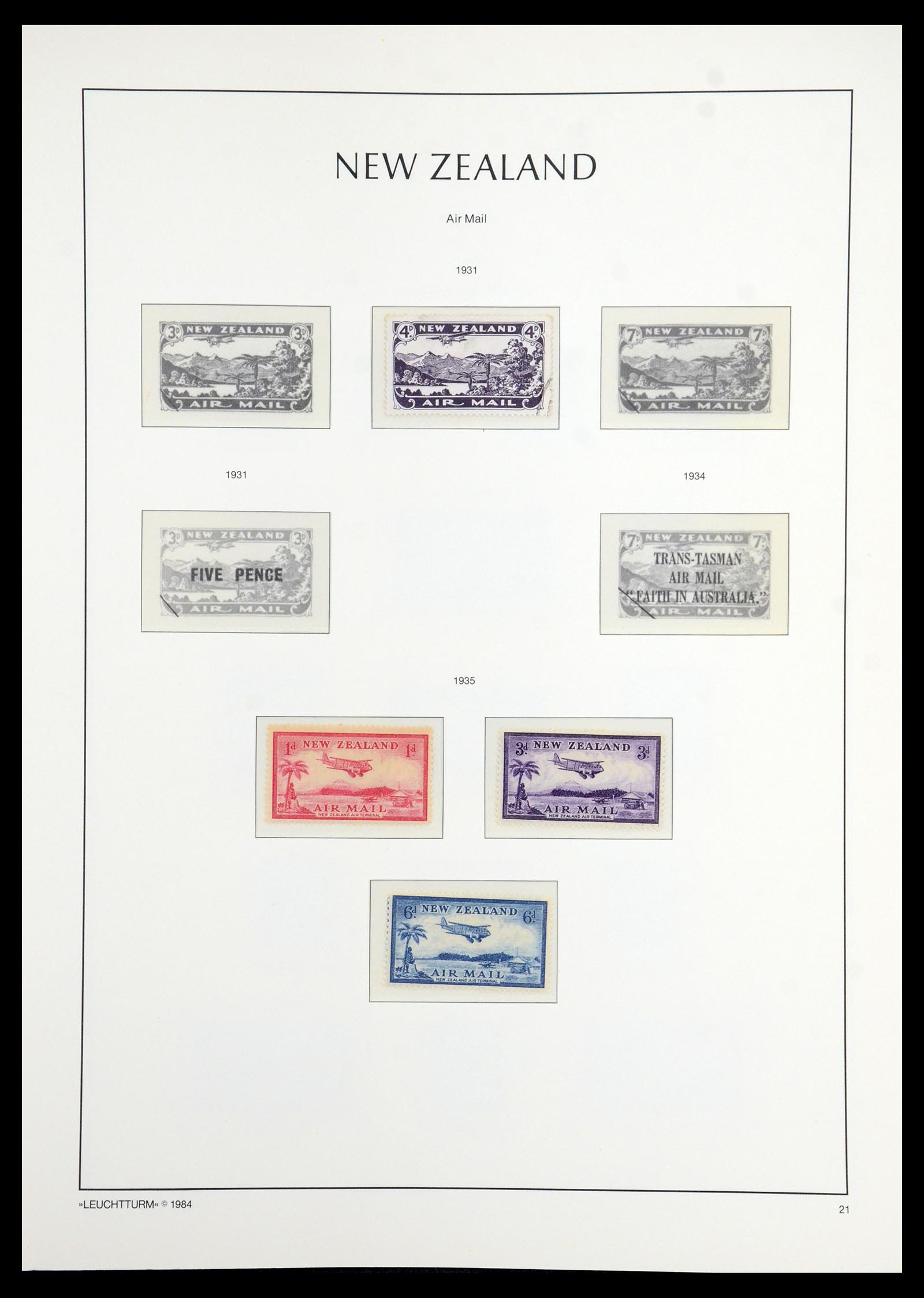 35776 020 - Postzegelverzameling 35776 Nieuw Zeeland 1858-1994.