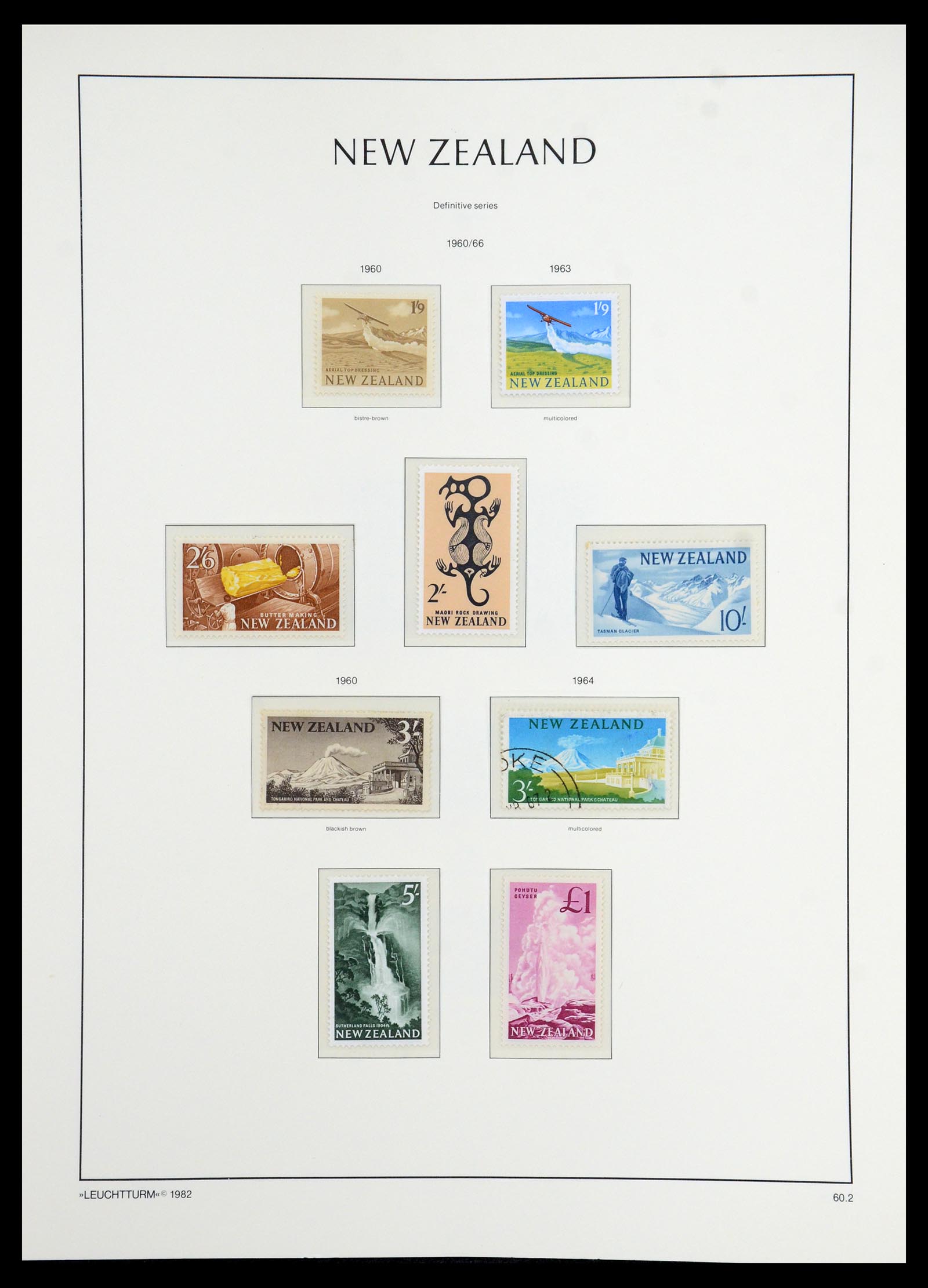 35776 038 - Postzegelverzameling 35776 Nieuw Zeeland 1858-1994.