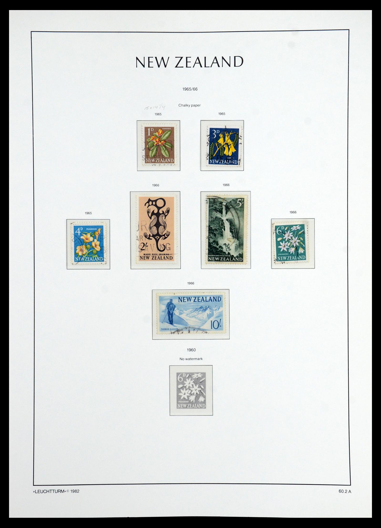 35776 039 - Stamp Collection 35776 New Zealand 1858-1994.