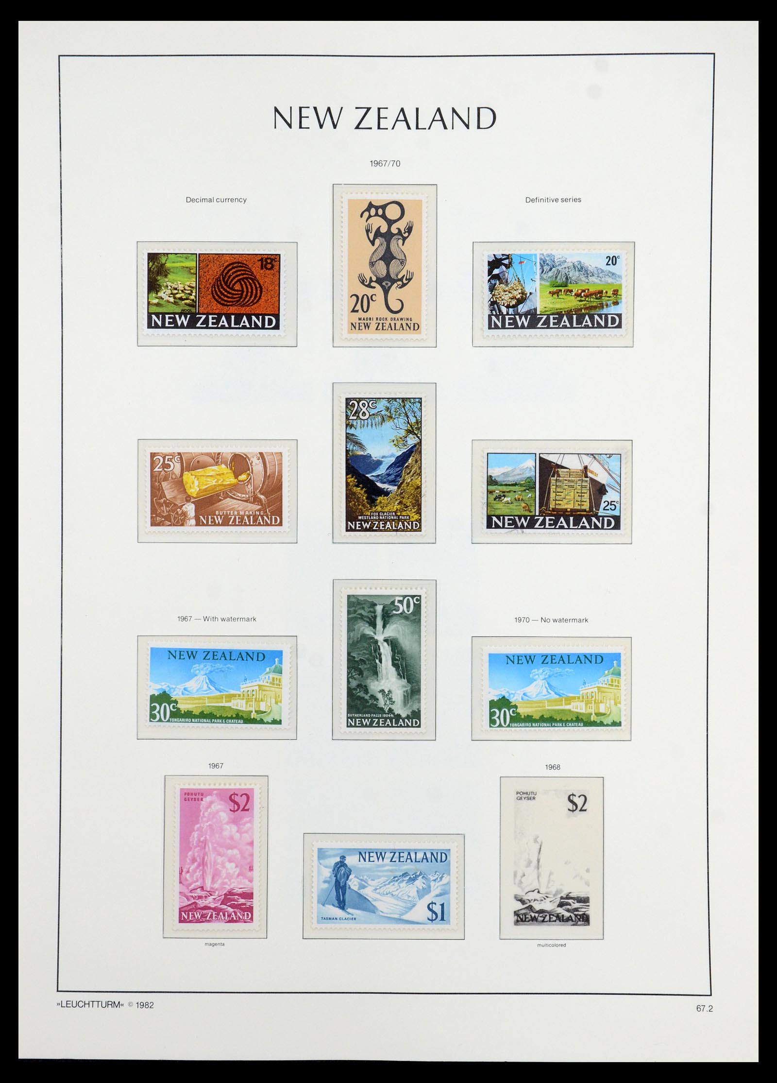 35776 045 - Postzegelverzameling 35776 Nieuw Zeeland 1858-1994.