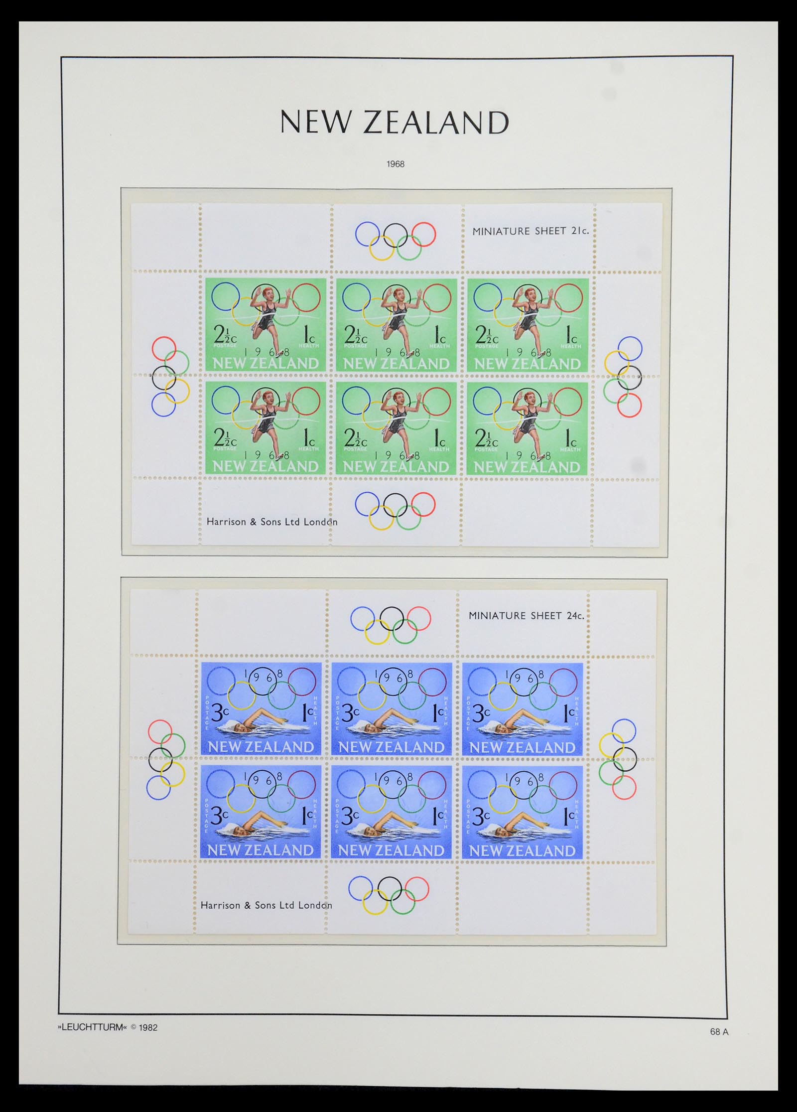 35776 047 - Postzegelverzameling 35776 Nieuw Zeeland 1858-1994.