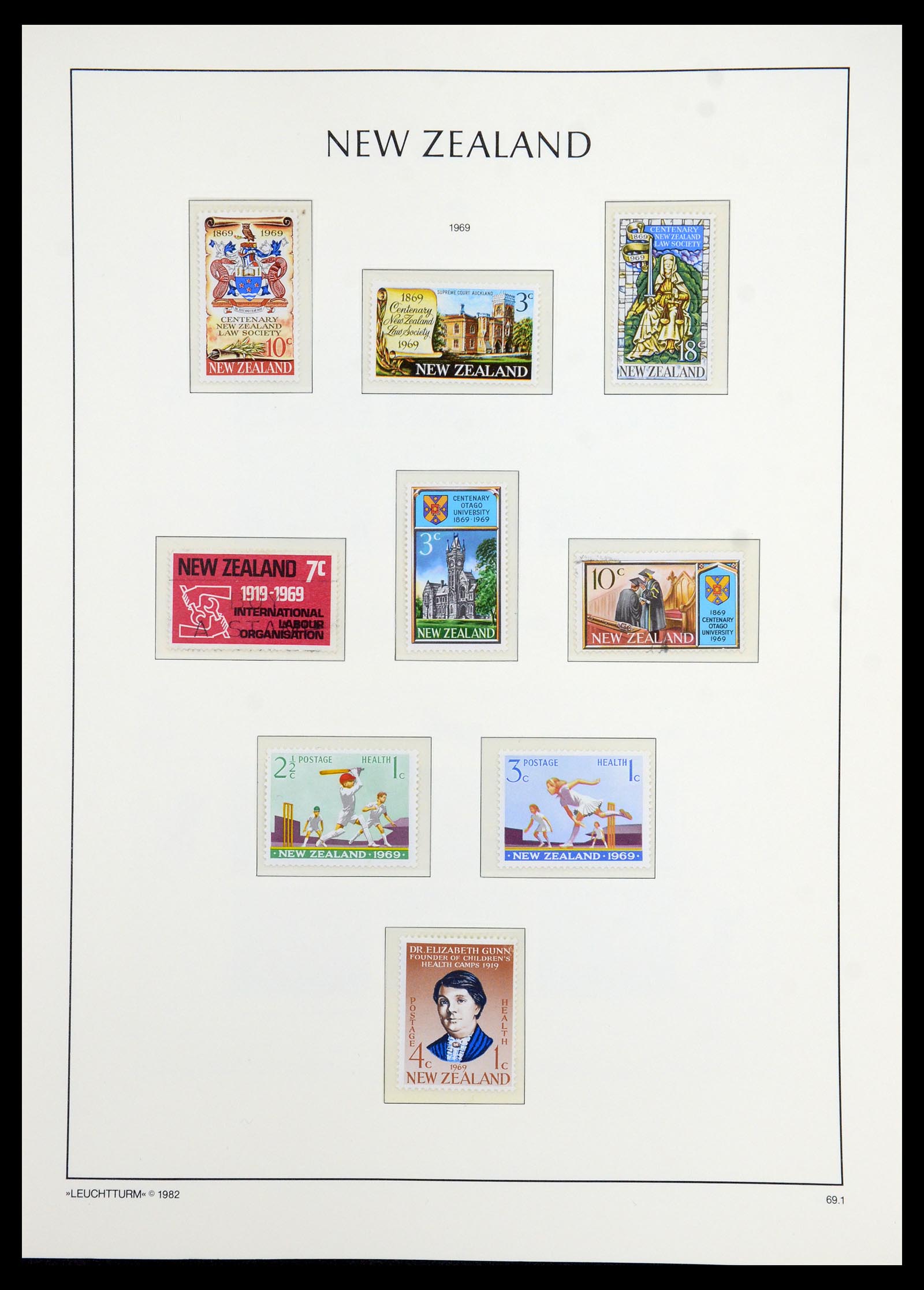 35776 048 - Postzegelverzameling 35776 Nieuw Zeeland 1858-1994.