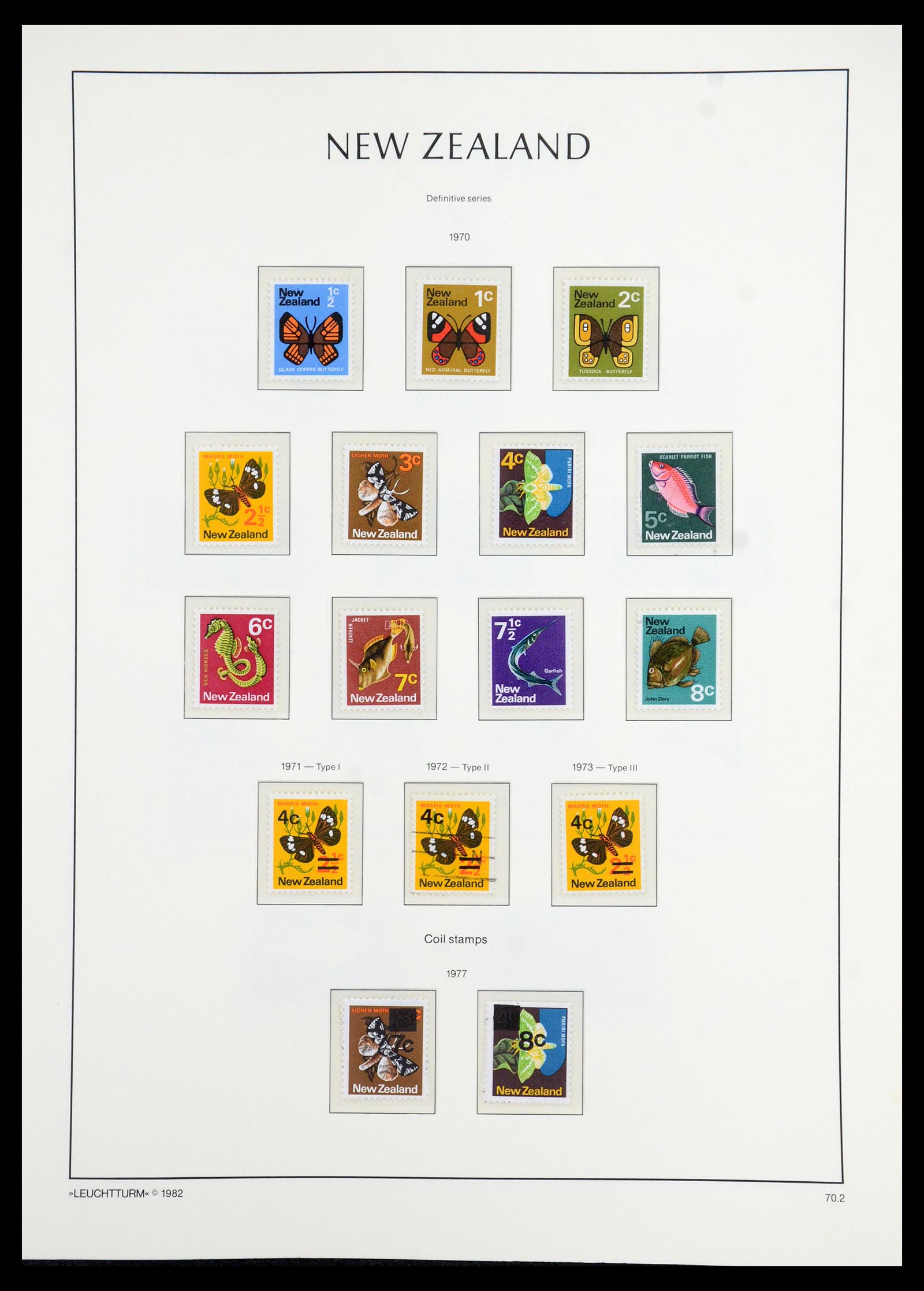 35776 052 - Postzegelverzameling 35776 Nieuw Zeeland 1858-1994.