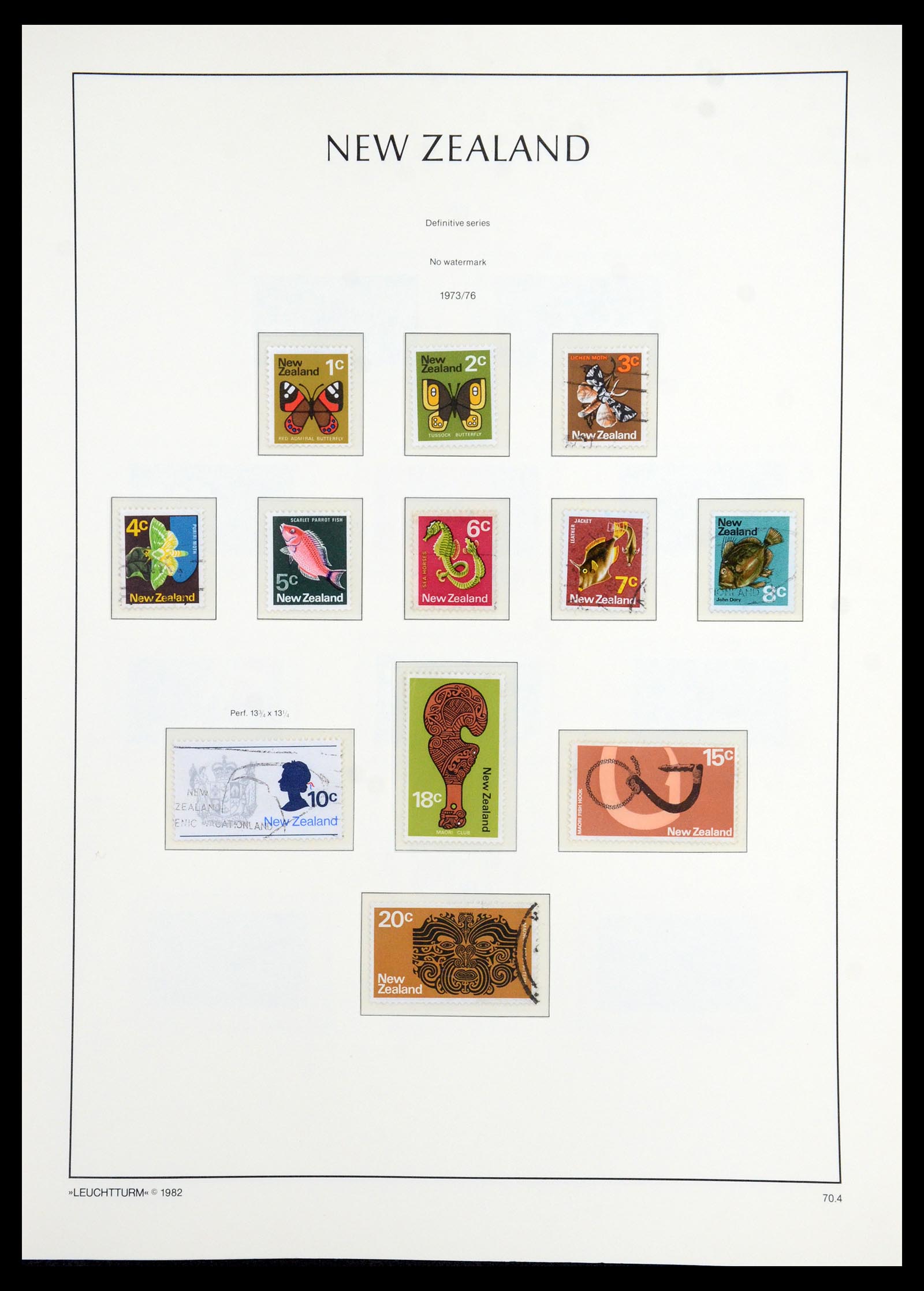 35776 054 - Stamp Collection 35776 New Zealand 1858-1994.