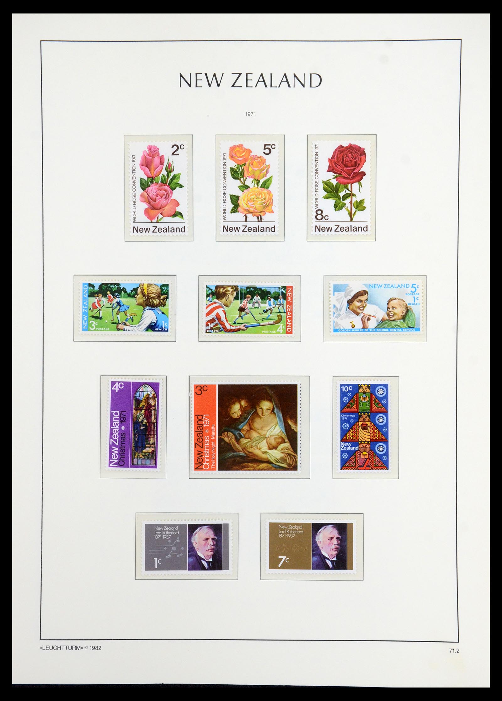 35776 056 - Postzegelverzameling 35776 Nieuw Zeeland 1858-1994.