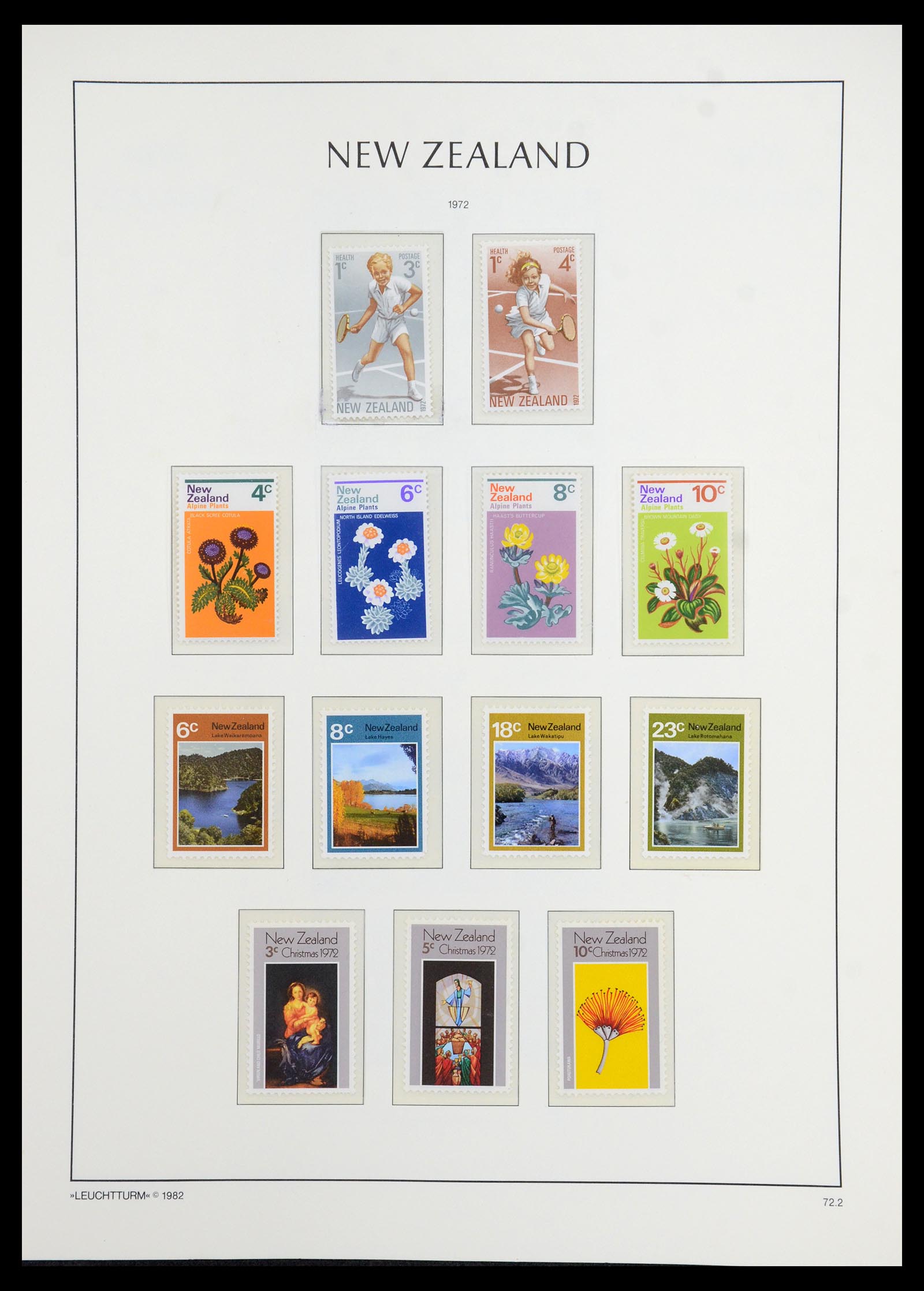 35776 059 - Postzegelverzameling 35776 Nieuw Zeeland 1858-1994.
