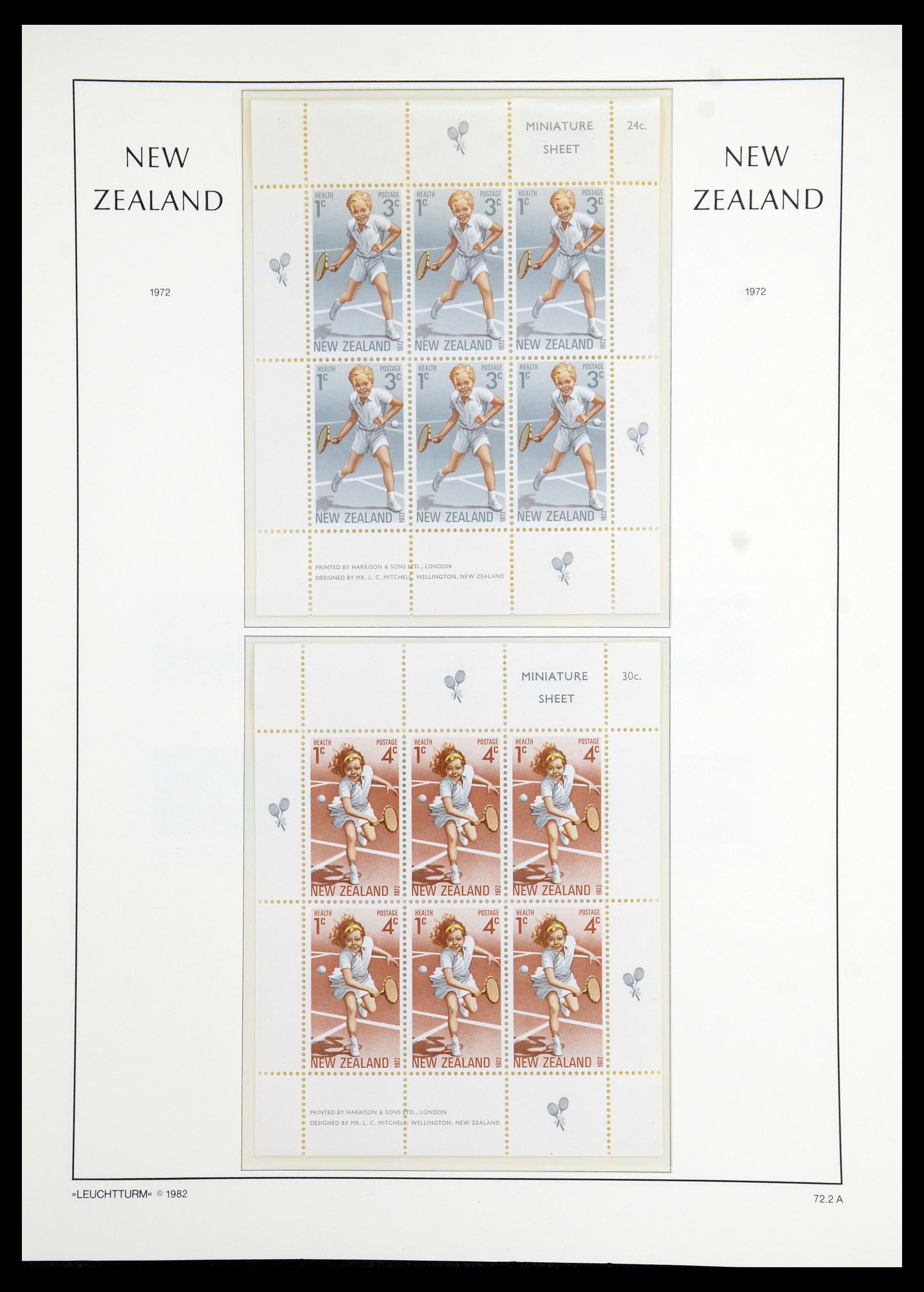 35776 060 - Postzegelverzameling 35776 Nieuw Zeeland 1858-1994.