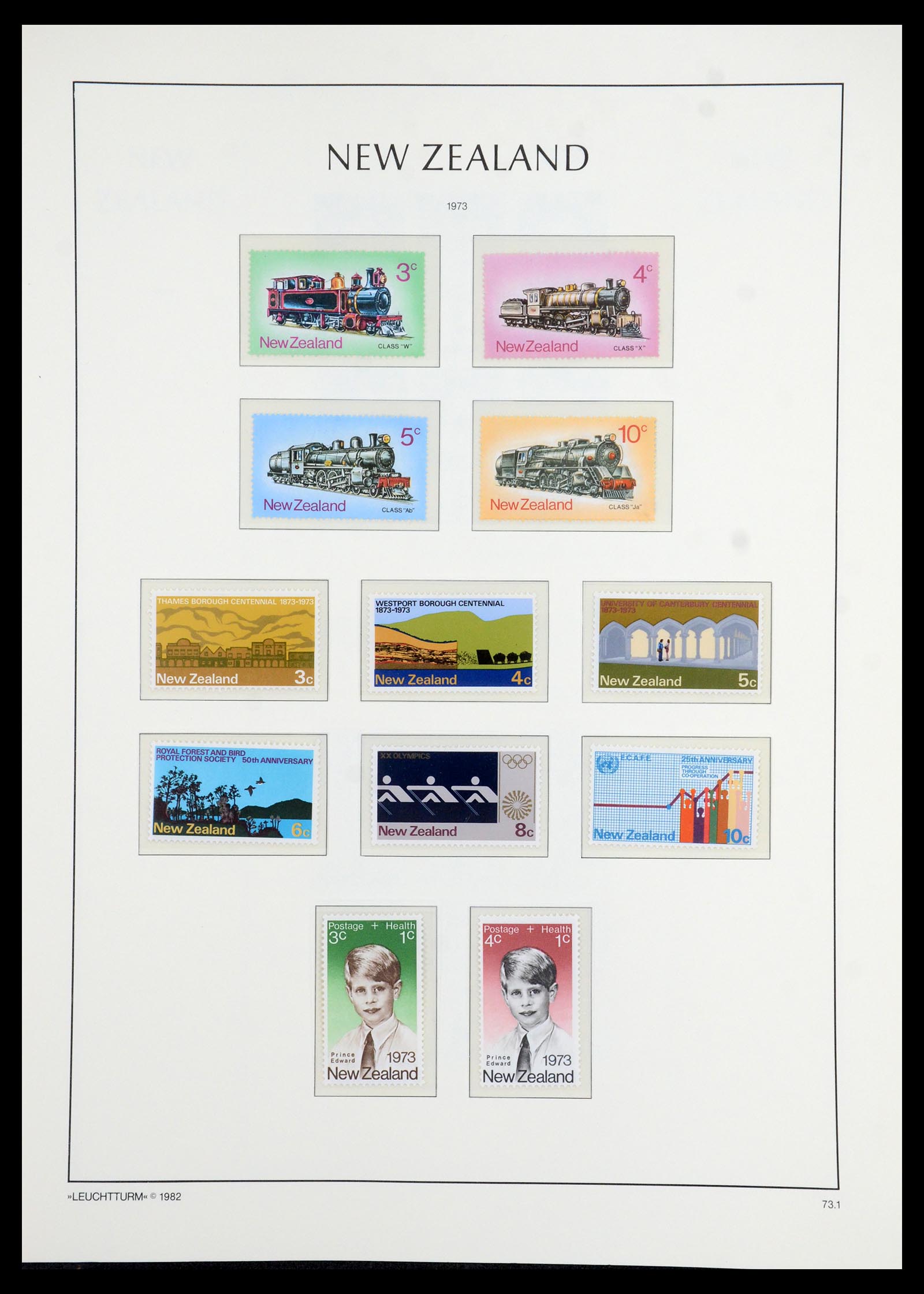 35776 061 - Postzegelverzameling 35776 Nieuw Zeeland 1858-1994.