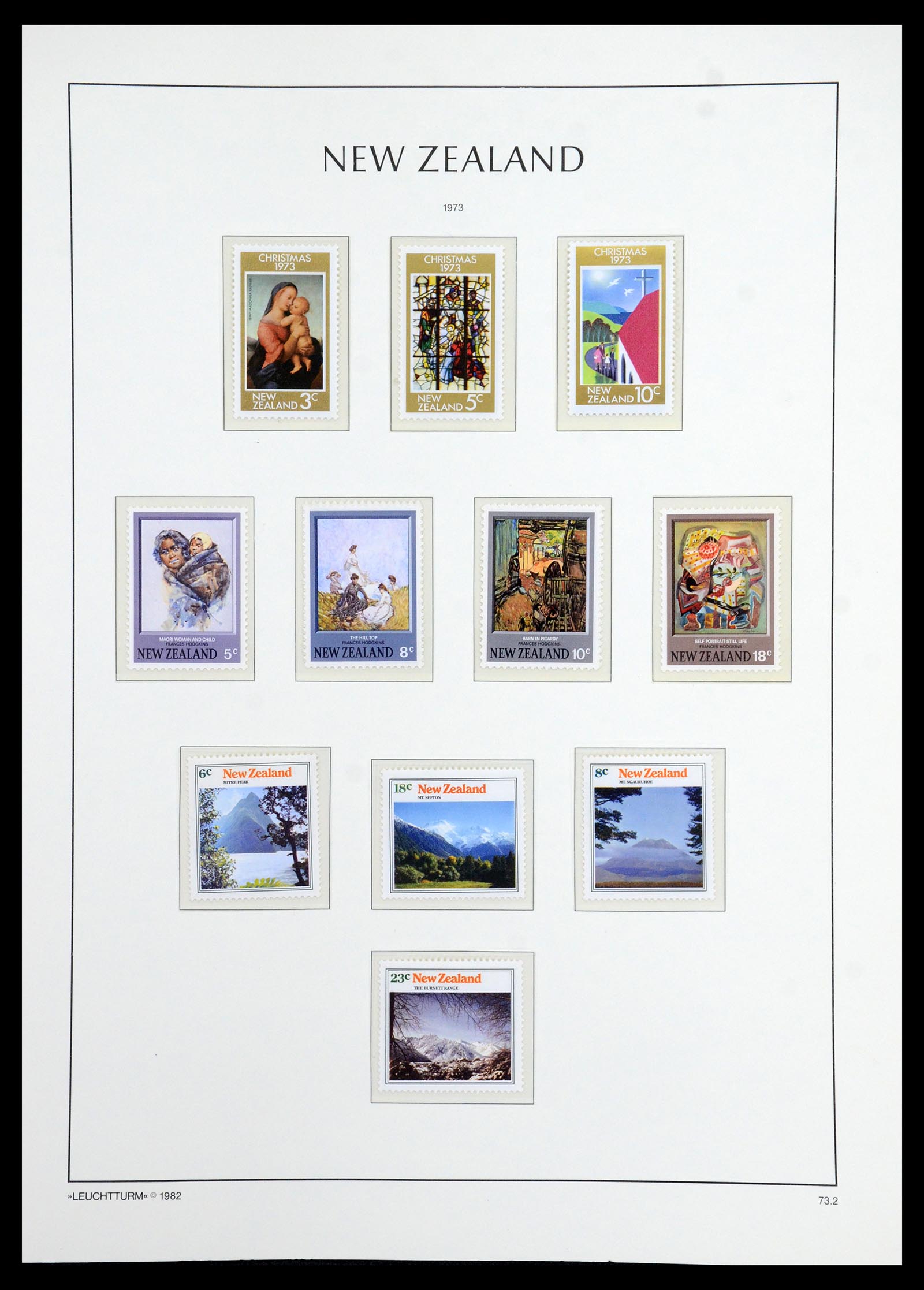 35776 063 - Postzegelverzameling 35776 Nieuw Zeeland 1858-1994.