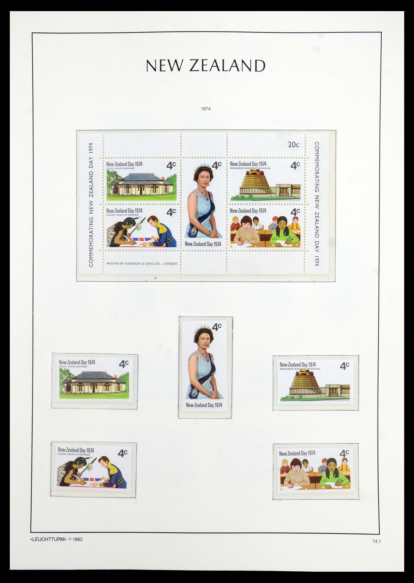 35776 064 - Postzegelverzameling 35776 Nieuw Zeeland 1858-1994.