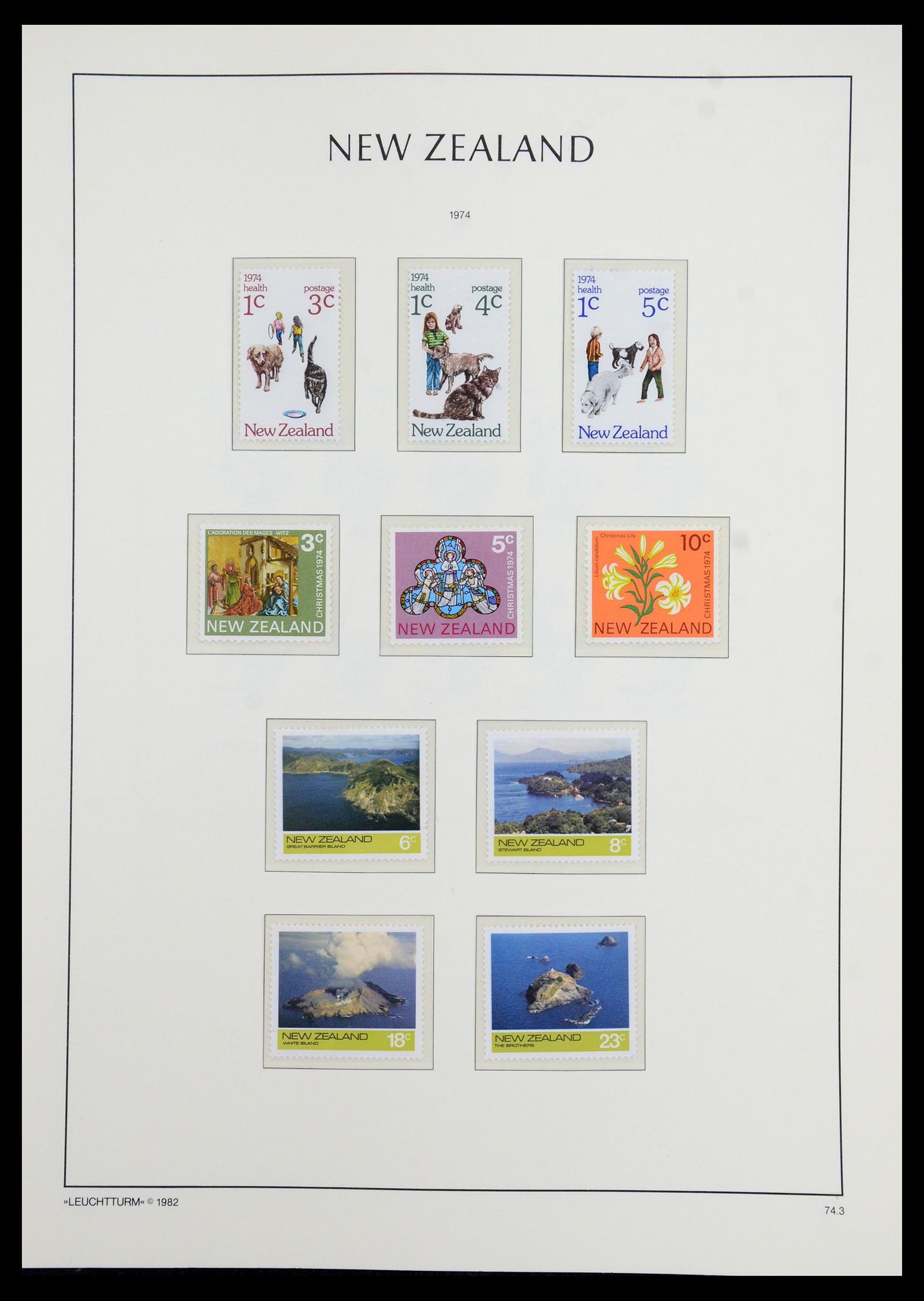 35776 066 - Stamp Collection 35776 New Zealand 1858-1994.
