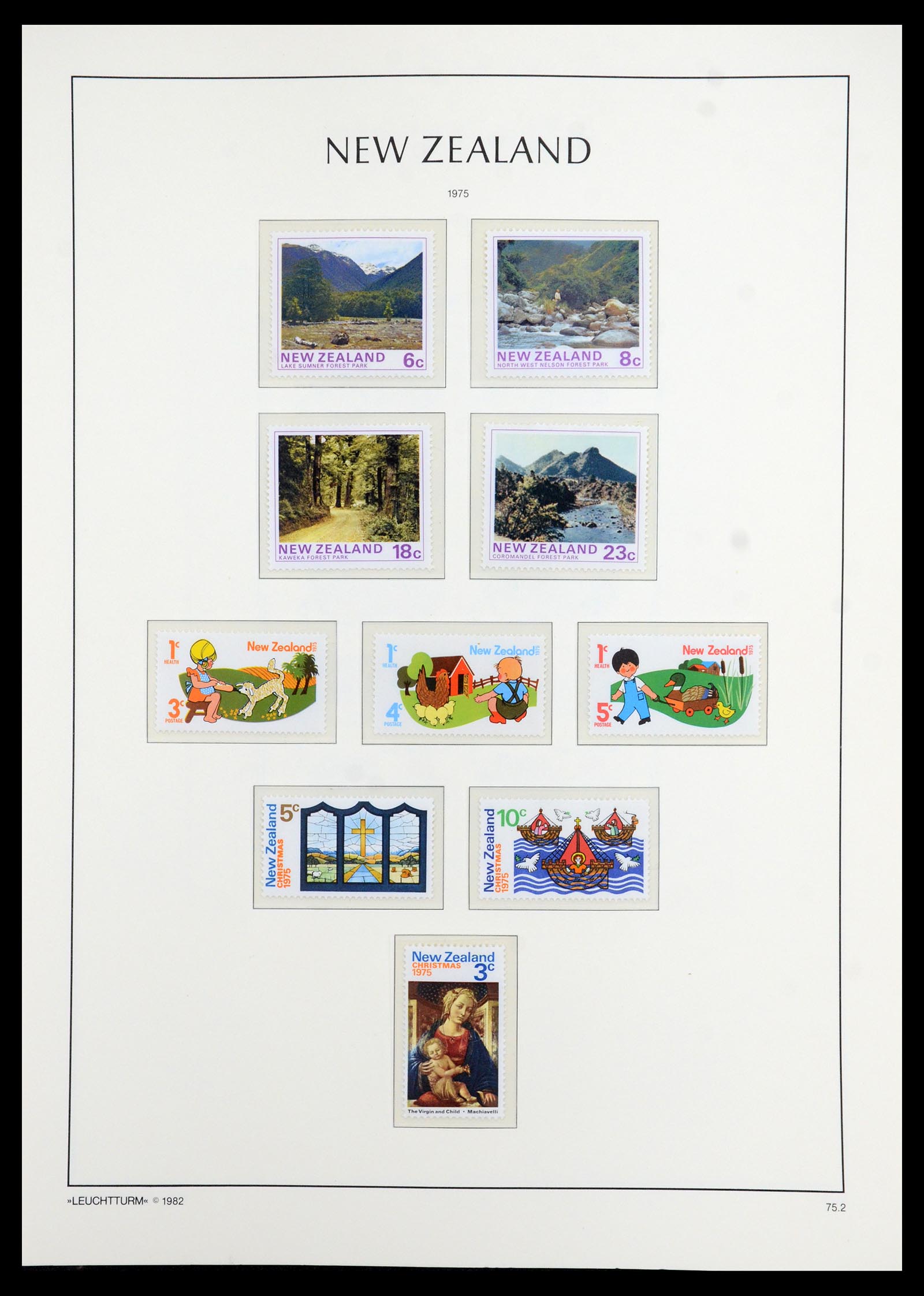 35776 069 - Postzegelverzameling 35776 Nieuw Zeeland 1858-1994.