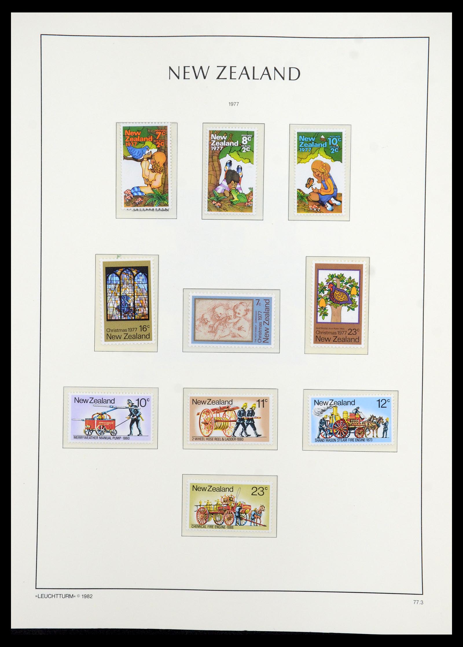 35776 078 - Postzegelverzameling 35776 Nieuw Zeeland 1858-1994.