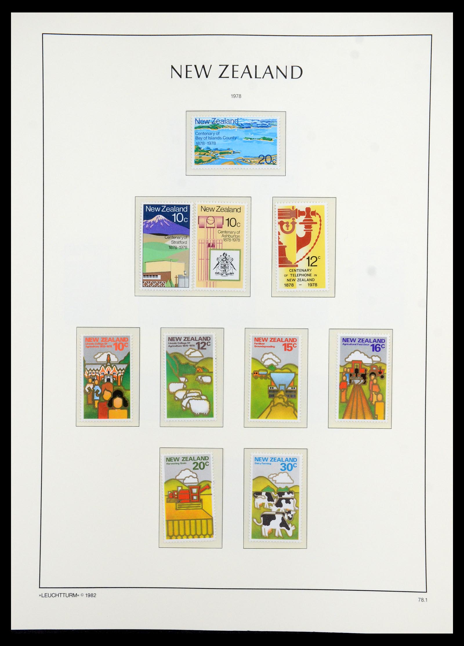 35776 080 - Postzegelverzameling 35776 Nieuw Zeeland 1858-1994.