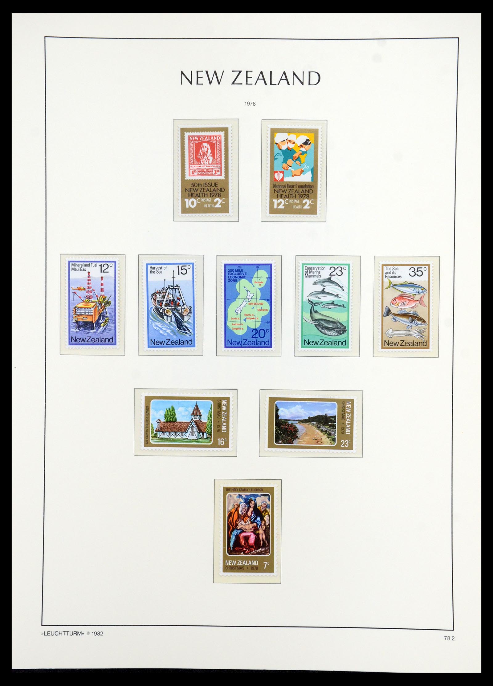 35776 081 - Postzegelverzameling 35776 Nieuw Zeeland 1858-1994.