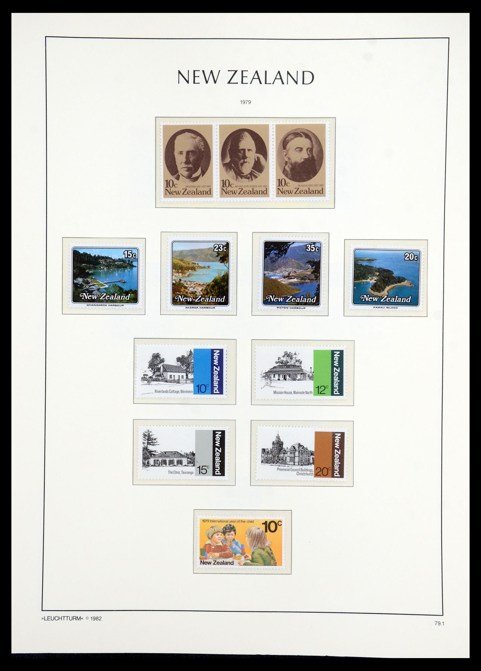 35776 083 - Stamp Collection 35776 New Zealand 1858-1994.