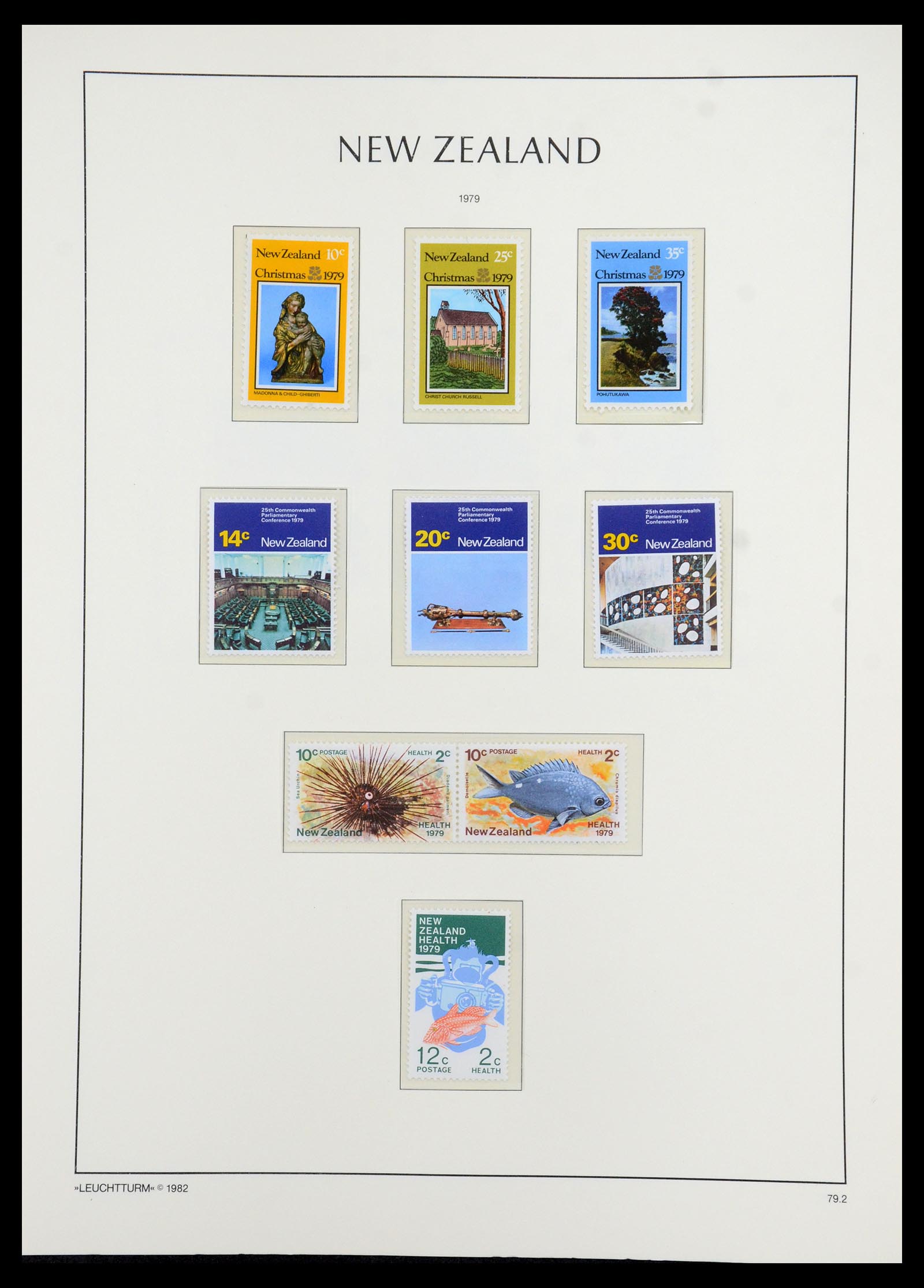 35776 084 - Stamp Collection 35776 New Zealand 1858-1994.