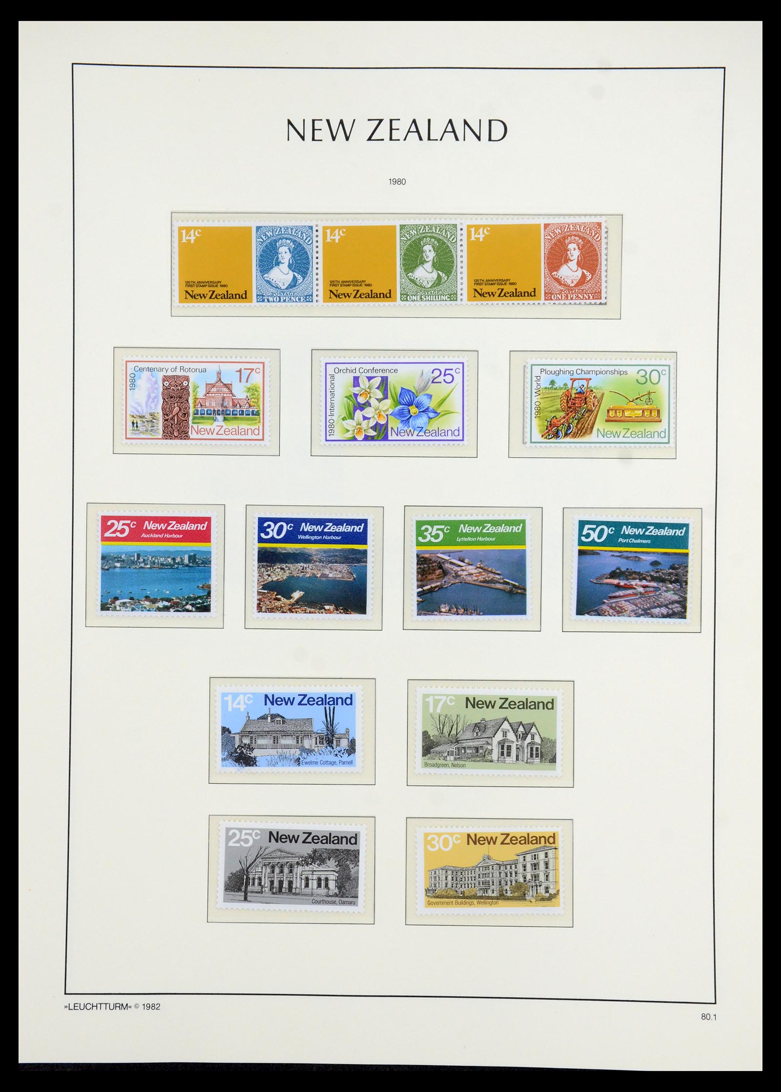 35776 086 - Stamp Collection 35776 New Zealand 1858-1994.
