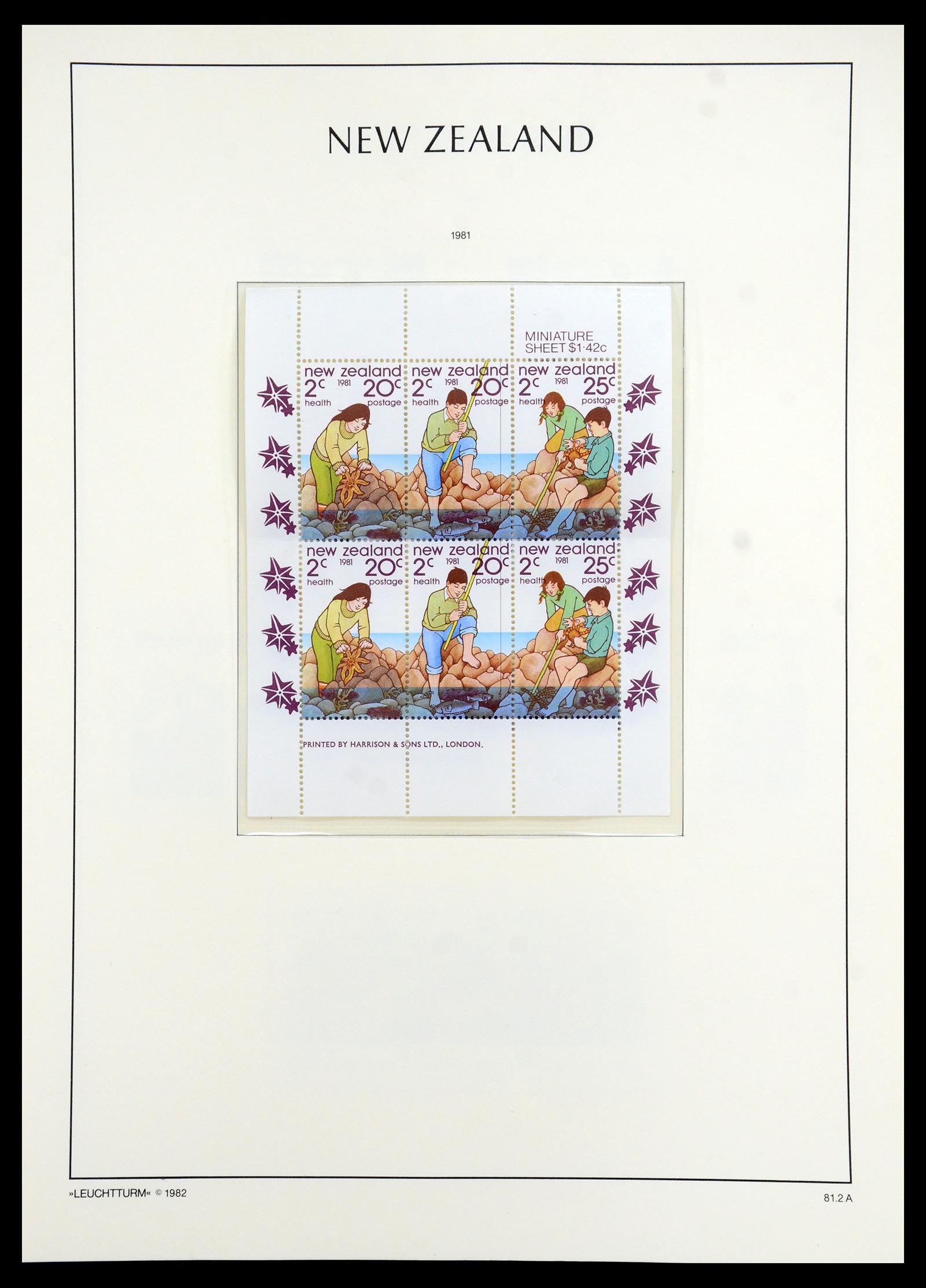 35776 092 - Postzegelverzameling 35776 Nieuw Zeeland 1858-1994.
