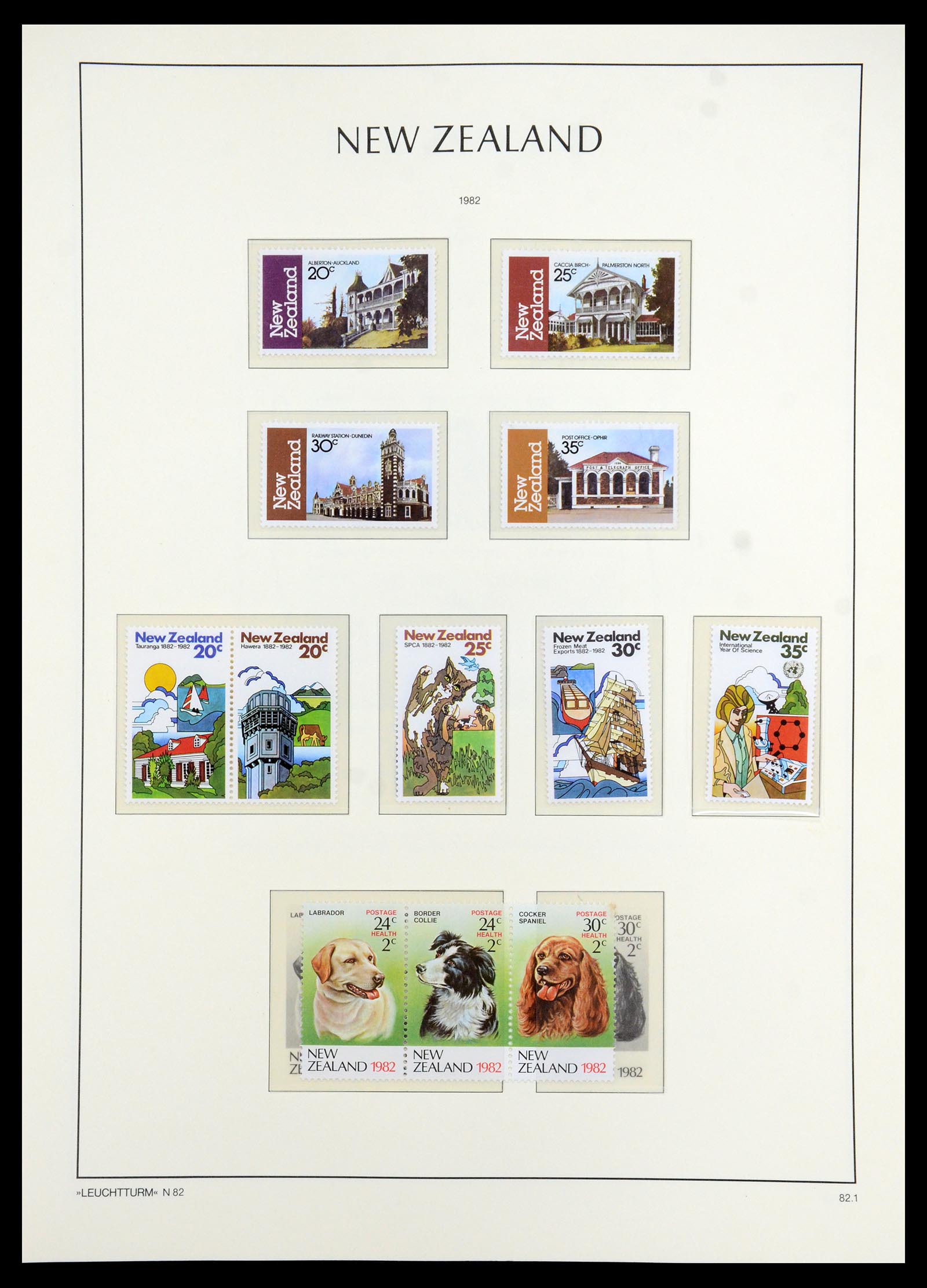 35776 093 - Postzegelverzameling 35776 Nieuw Zeeland 1858-1994.