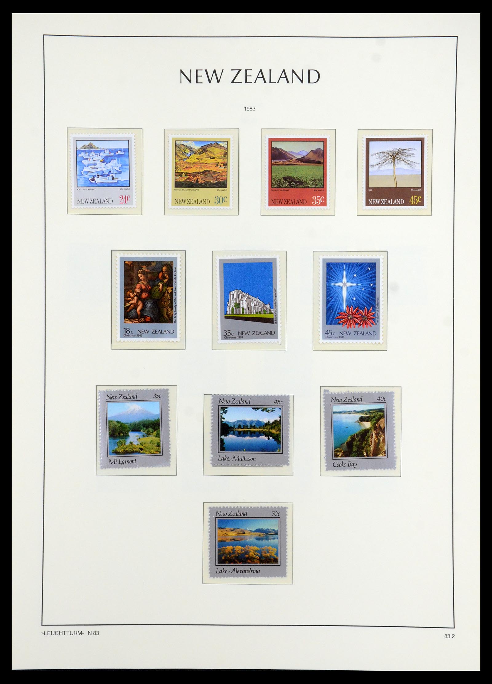 35776 098 - Postzegelverzameling 35776 Nieuw Zeeland 1858-1994.