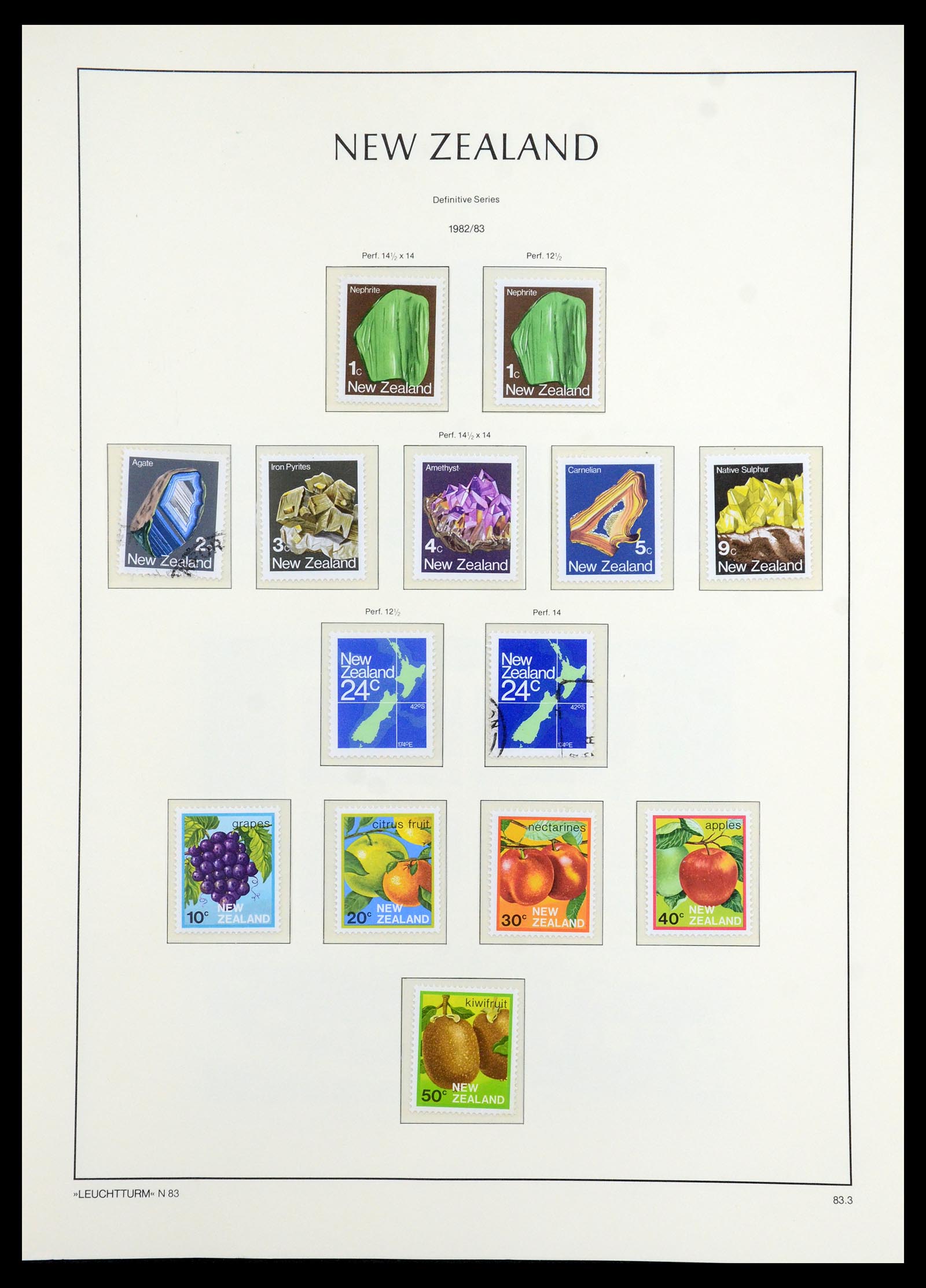 35776 099 - Postzegelverzameling 35776 Nieuw Zeeland 1858-1994.