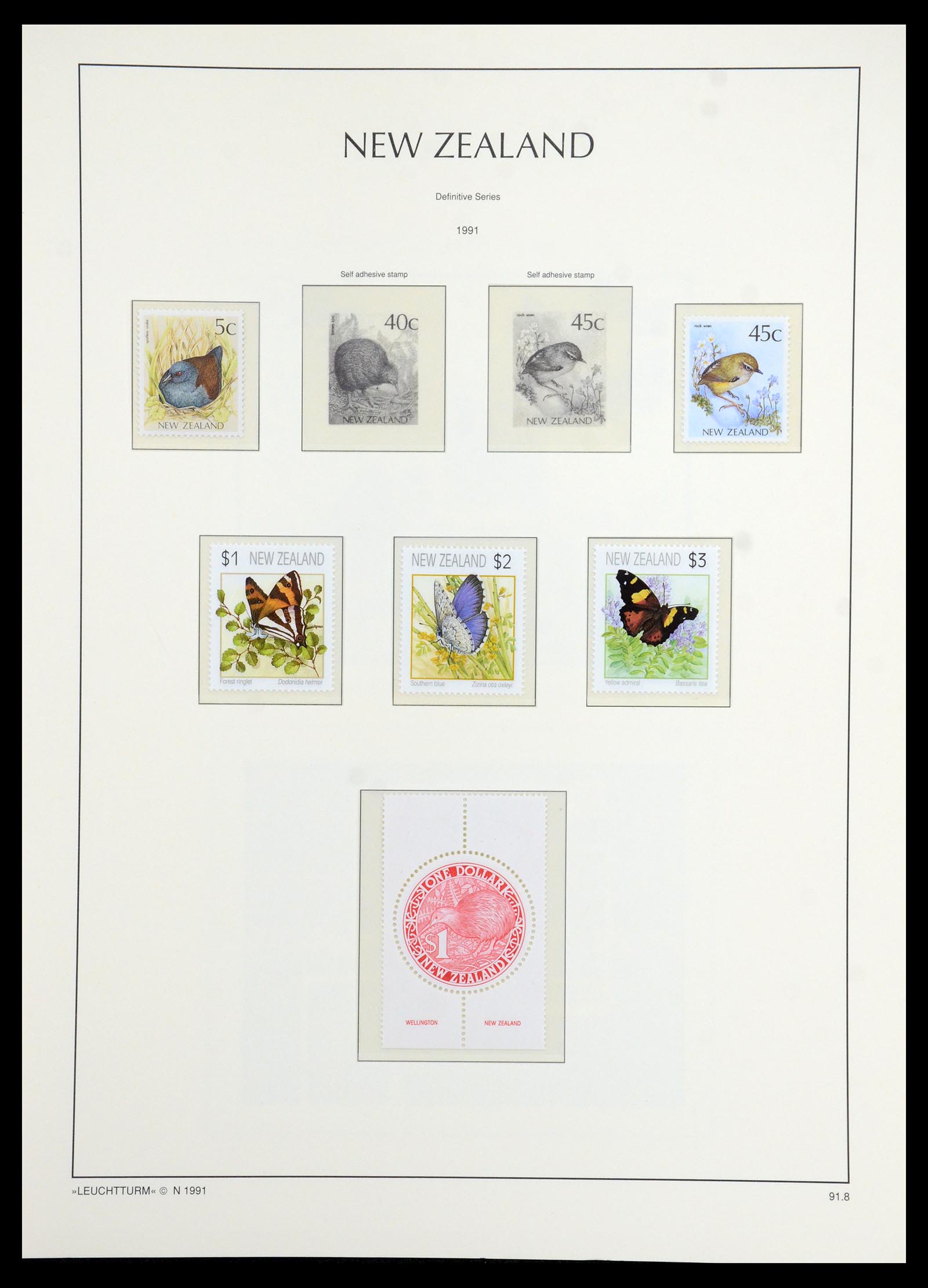 35776 146 - Postzegelverzameling 35776 Nieuw Zeeland 1858-1994.
