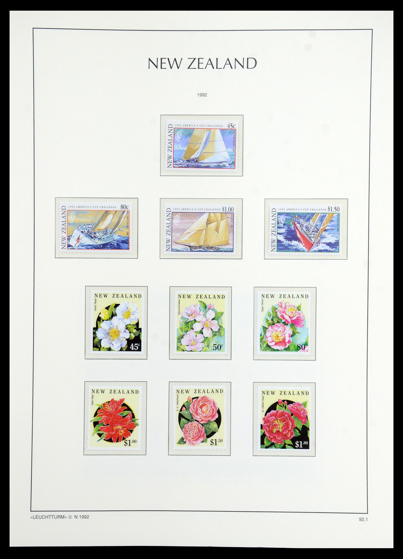 35776 148 - Postzegelverzameling 35776 Nieuw Zeeland 1858-1994.