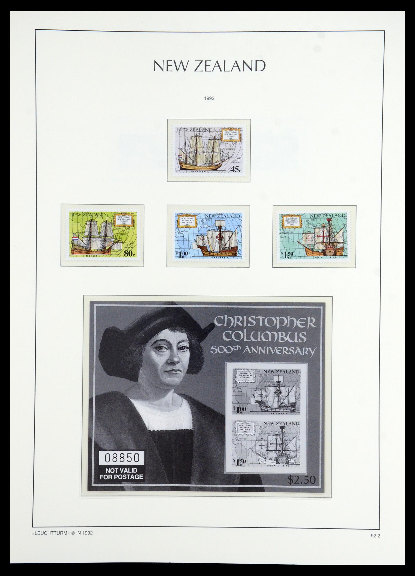 35776 149 - Postzegelverzameling 35776 Nieuw Zeeland 1858-1994.